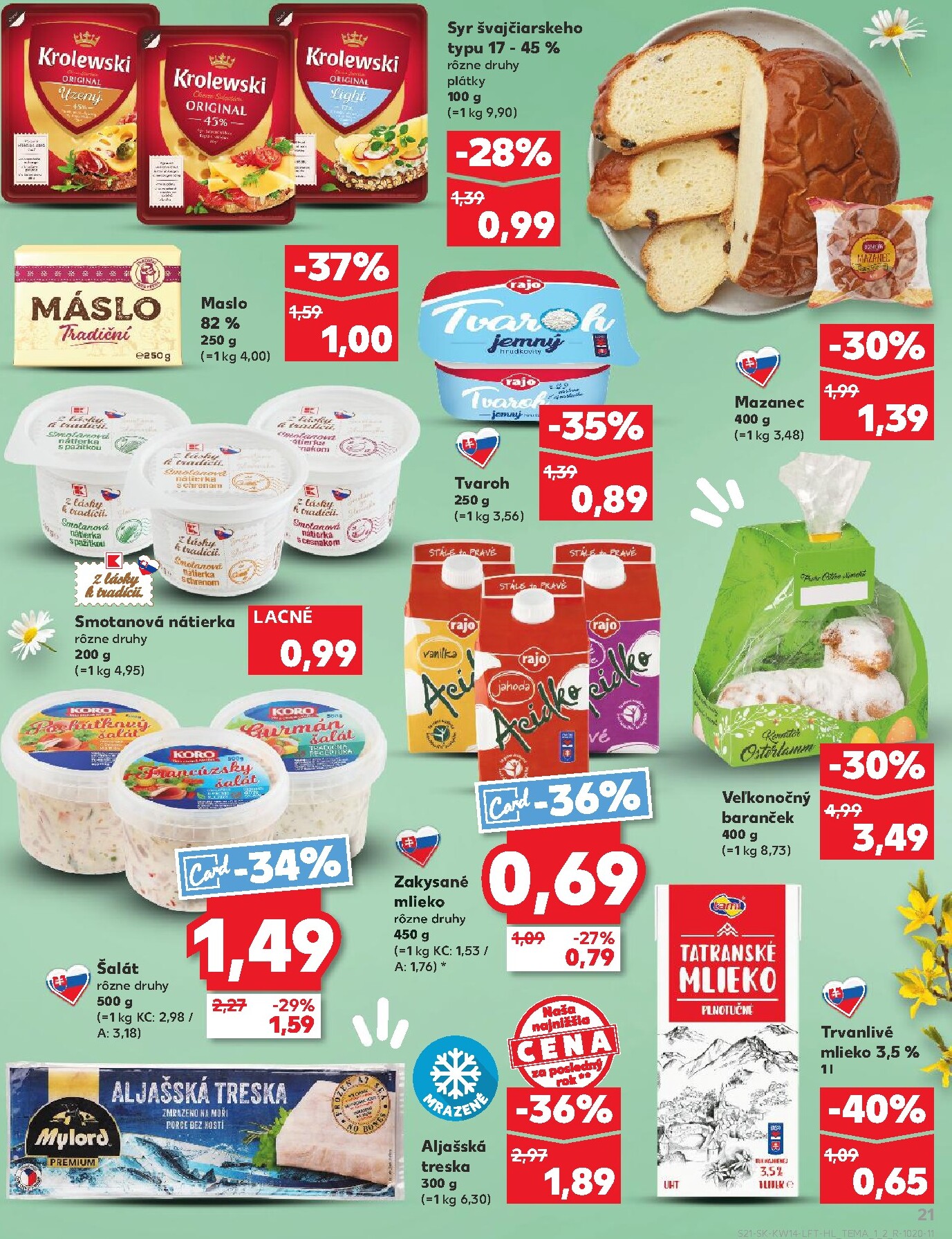 kaufland - Leták Kaufland platný od 01.04.2026 do 08.04.2026 - page: 21