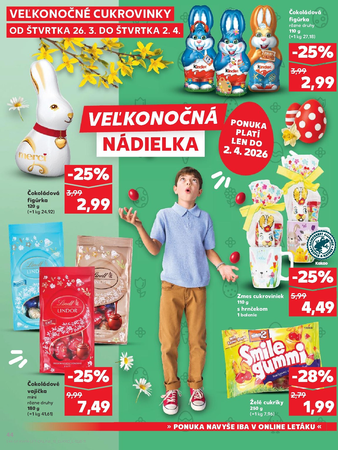 kaufland - Leták Kaufland platný od 01.04.2026 do 08.04.2026 - page: 44
