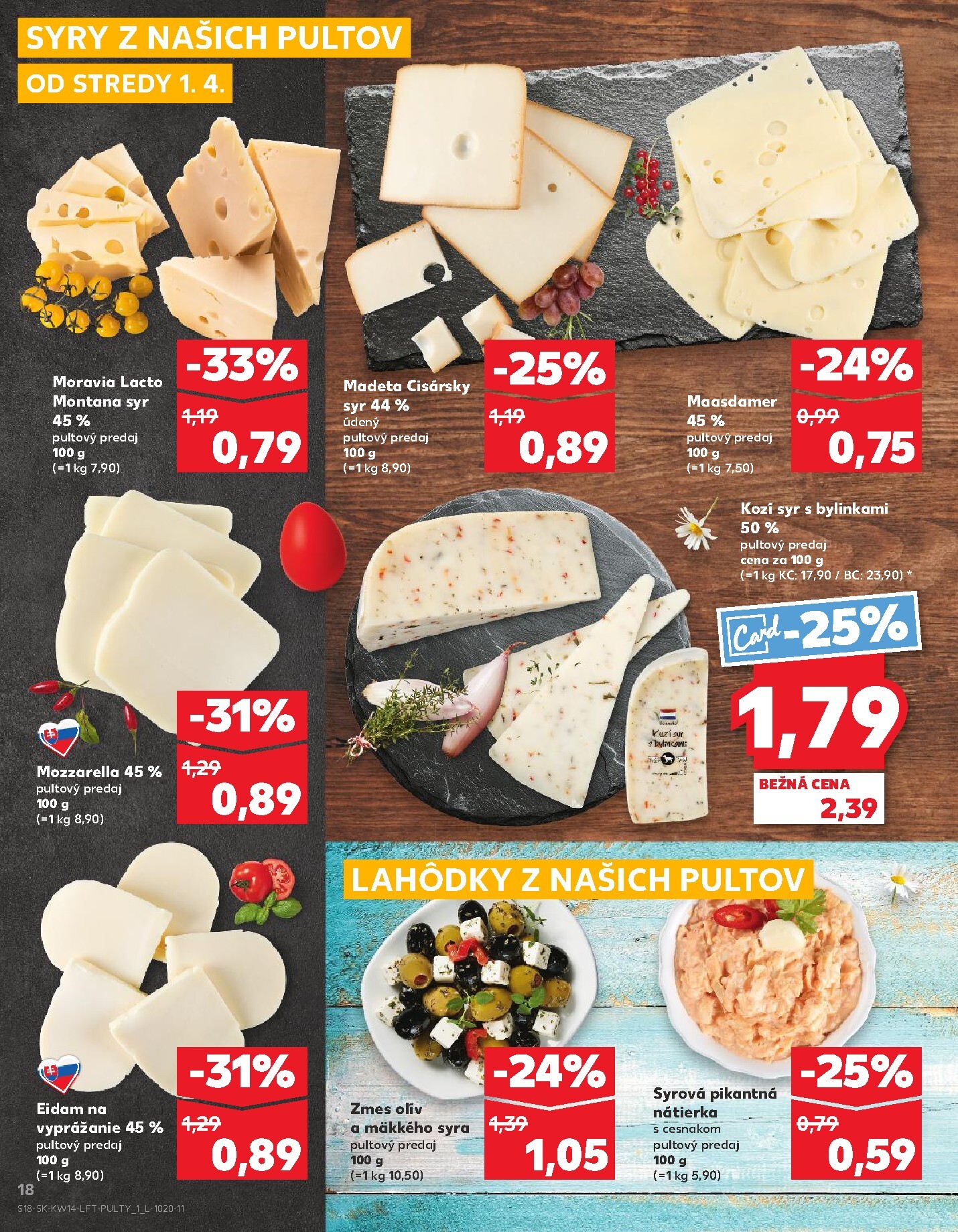 kaufland - Leták Kaufland platný od 01.04.2026 do 08.04.2026 - page: 18
