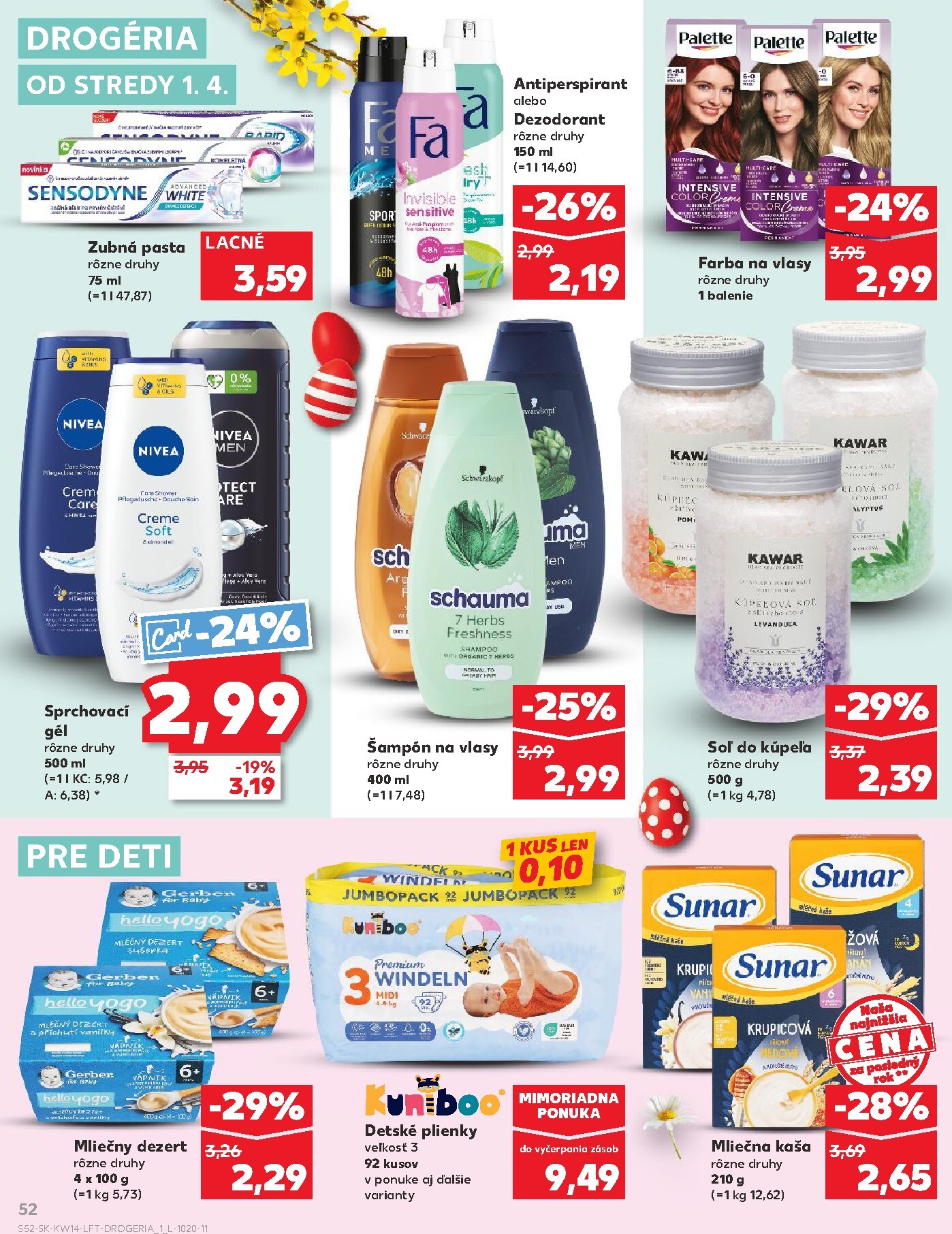 kaufland - Leták Kaufland platný od 01.04.2026 do 08.04.2026 - page: 52