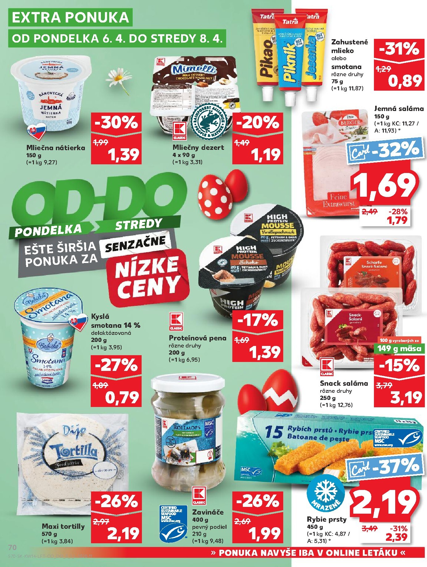 kaufland - Leták Kaufland platný od 01.04.2026 do 08.04.2026 - page: 70