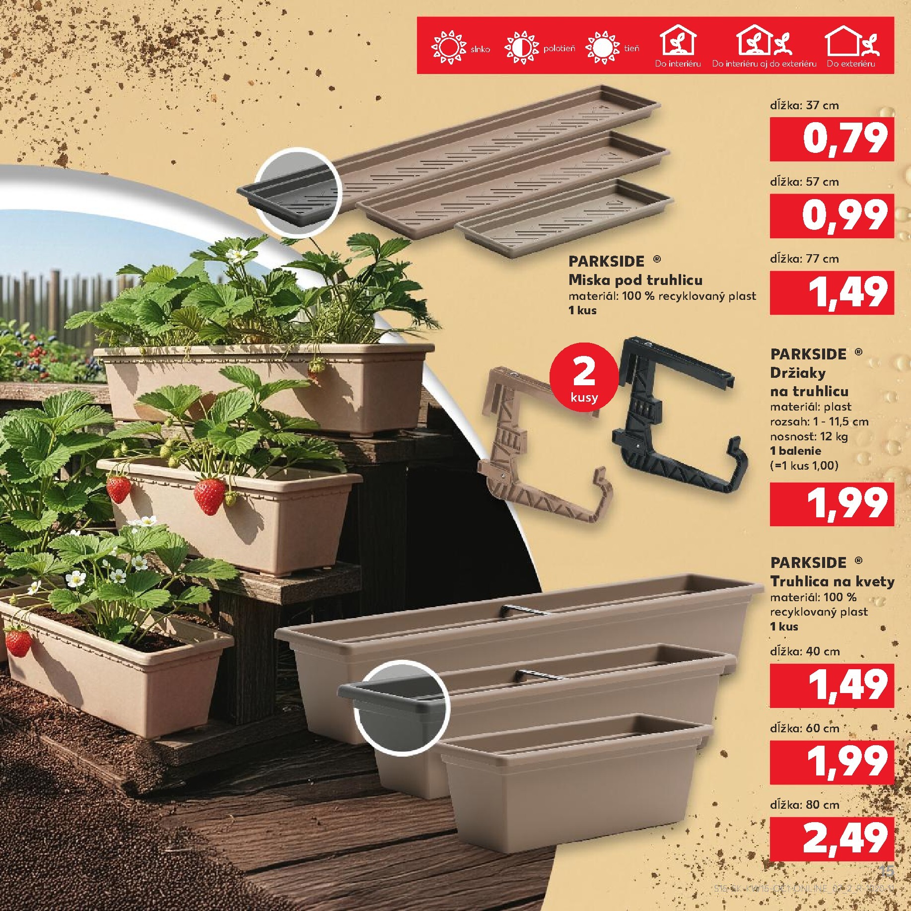 kaufland - Leták Kaufland - Exteriér v rozkvete platný od 09.04.2026 do 06.05.2026 - page: 15