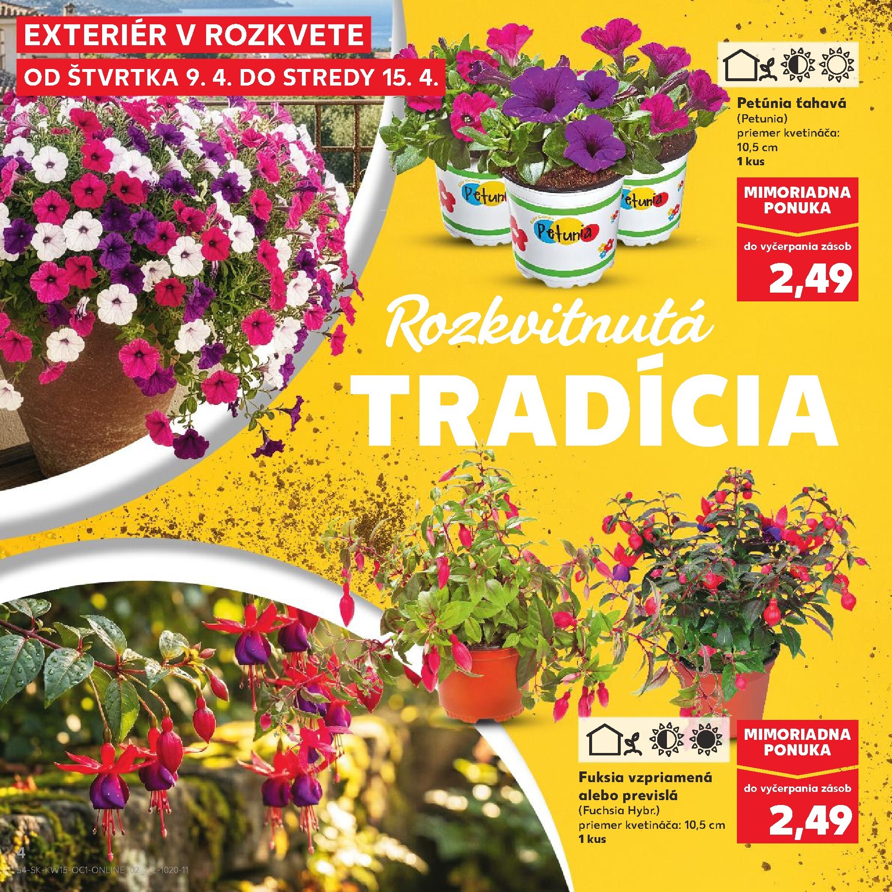 kaufland - Leták Kaufland - Exteriér v rozkvete platný od 09.04.2026 do 06.05.2026 - page: 4