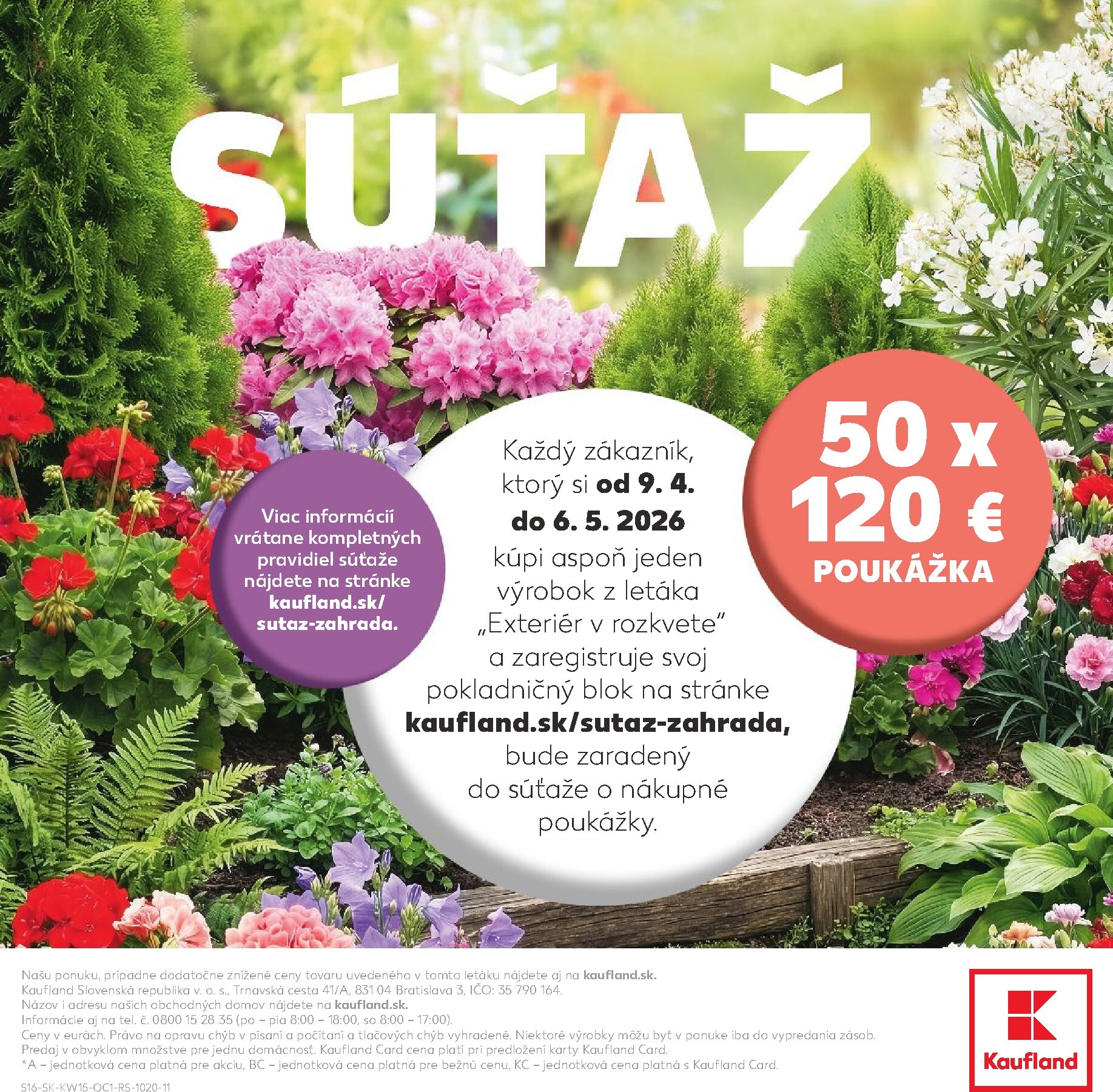kaufland - Leták Kaufland - Exteriér v rozkvete platný od 09.04.2026 do 06.05.2026 - page: 16