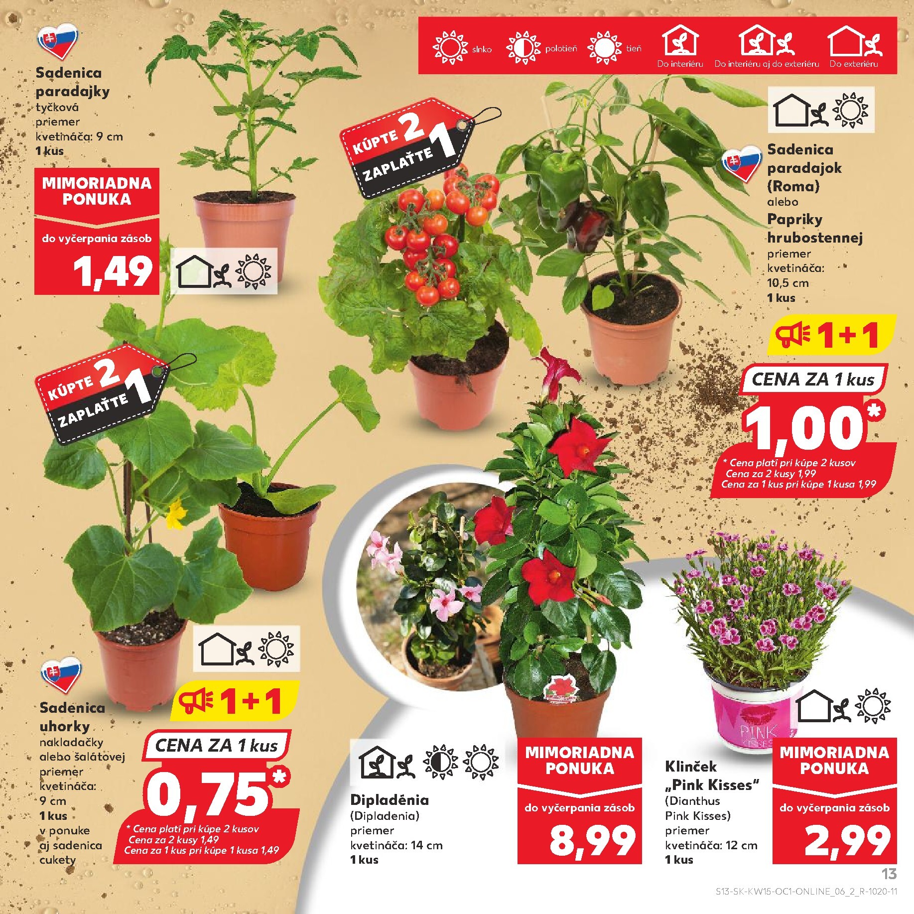 kaufland - Leták Kaufland - Exteriér v rozkvete platný od 09.04.2026 do 06.05.2026 - page: 13