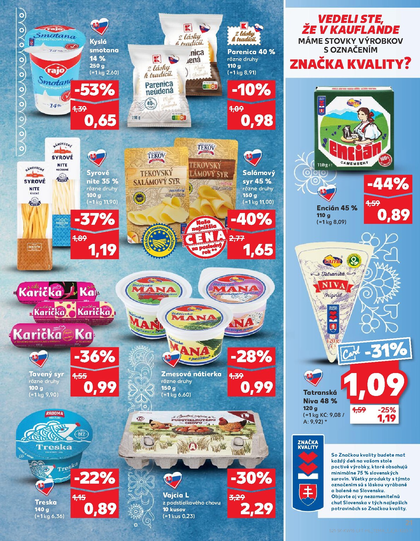 kaufland - Leták Kaufland platný od 09.04.2026 do 15.04.2026 - page: 21
