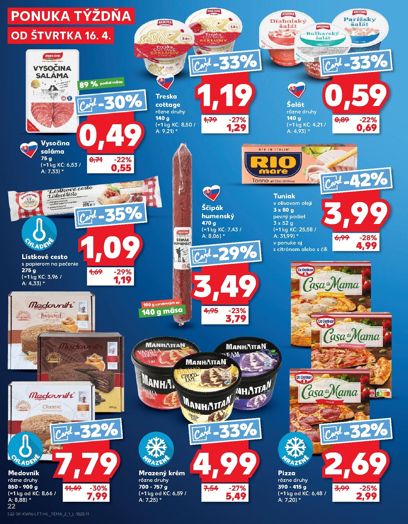 kaufland - Nový leták Kaufland platný od štvrtka, 16.04.2026 do stredy, 22.04.2026 - page: 22