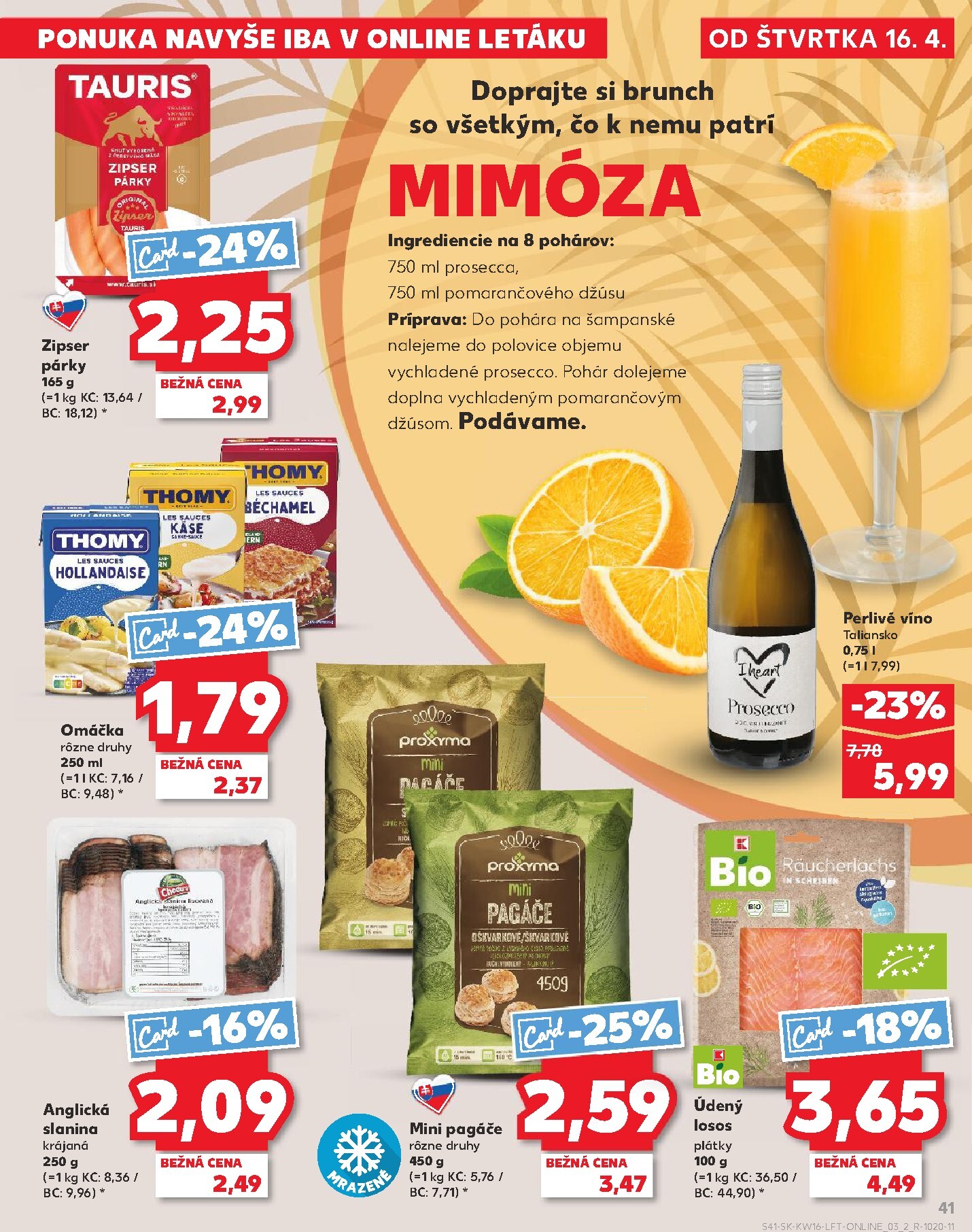 kaufland - Nový leták Kaufland platný od štvrtka, 16.04.2026 do stredy, 22.04.2026 - page: 41