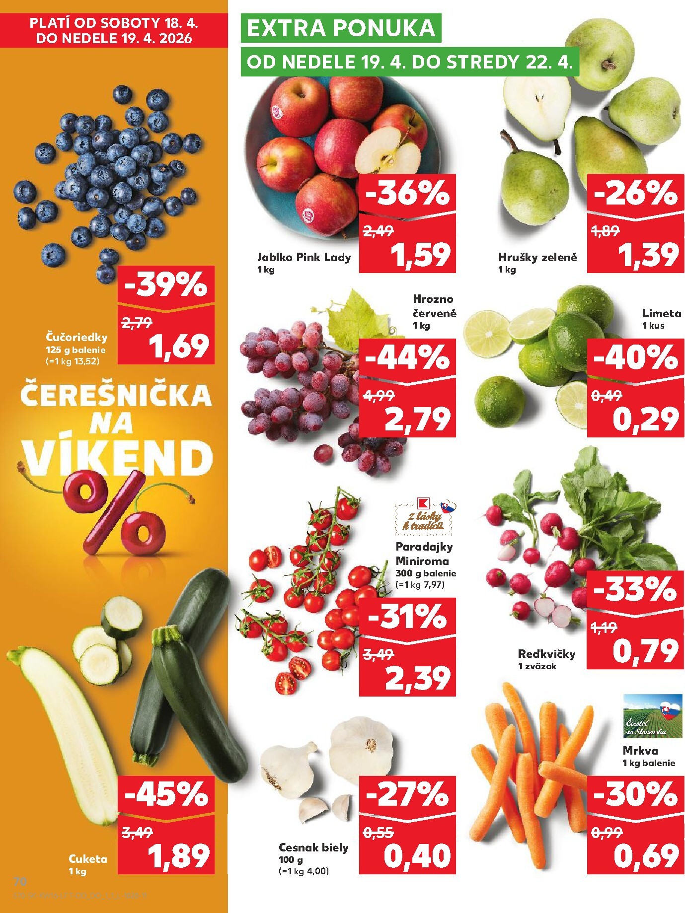 kaufland - Nový leták Kaufland platný od štvrtka, 16.04.2026 do stredy, 22.04.2026 - page: 70