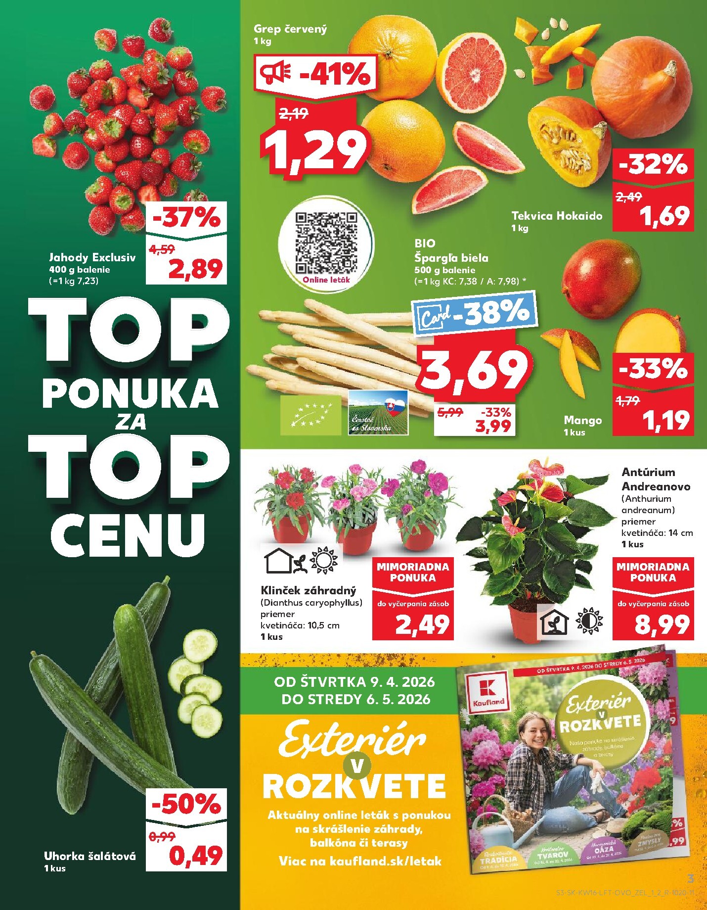 kaufland - Nový leták Kaufland platný od štvrtka, 16.04.2026 do stredy, 22.04.2026 - page: 3