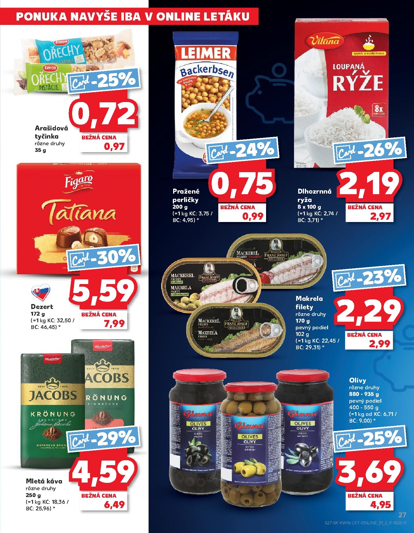 kaufland - Nový leták Kaufland platný od štvrtka, 16.04.2026 do stredy, 22.04.2026 - page: 27