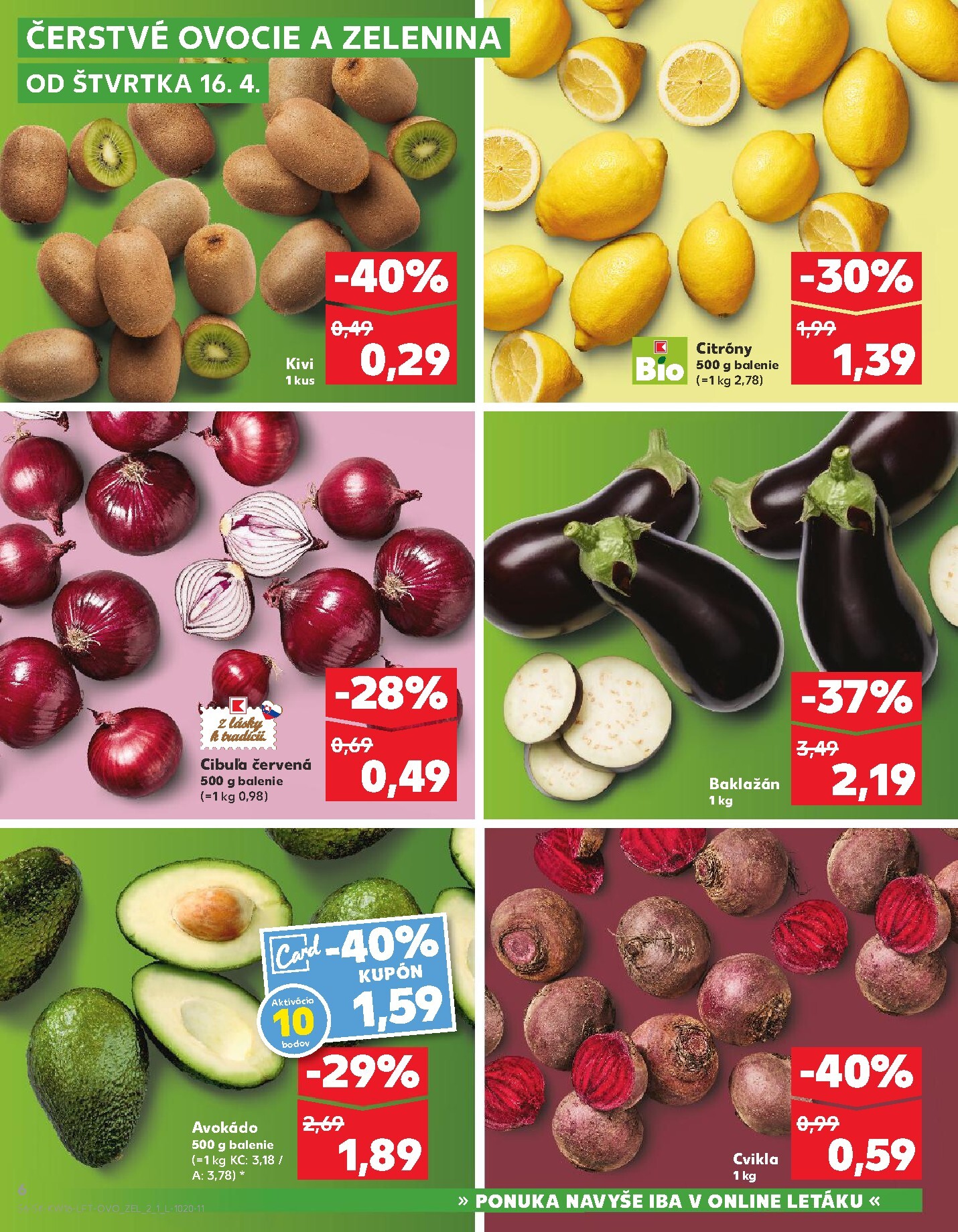 kaufland - Nový leták Kaufland platný od štvrtka, 16.04.2026 do stredy, 22.04.2026 - page: 6