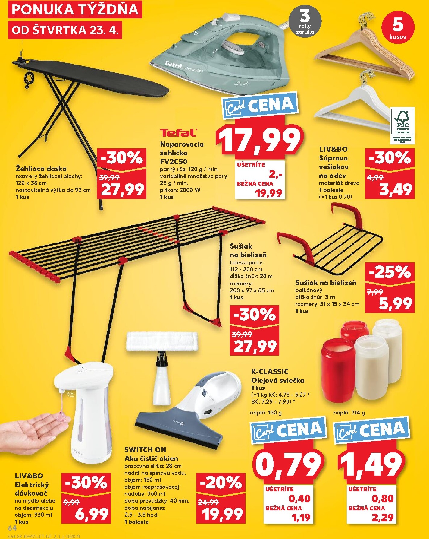 kaufland - Nový leták Kaufland od štvrtka, 23.04.2026 do stredy, 29.04.2026 - page: 64