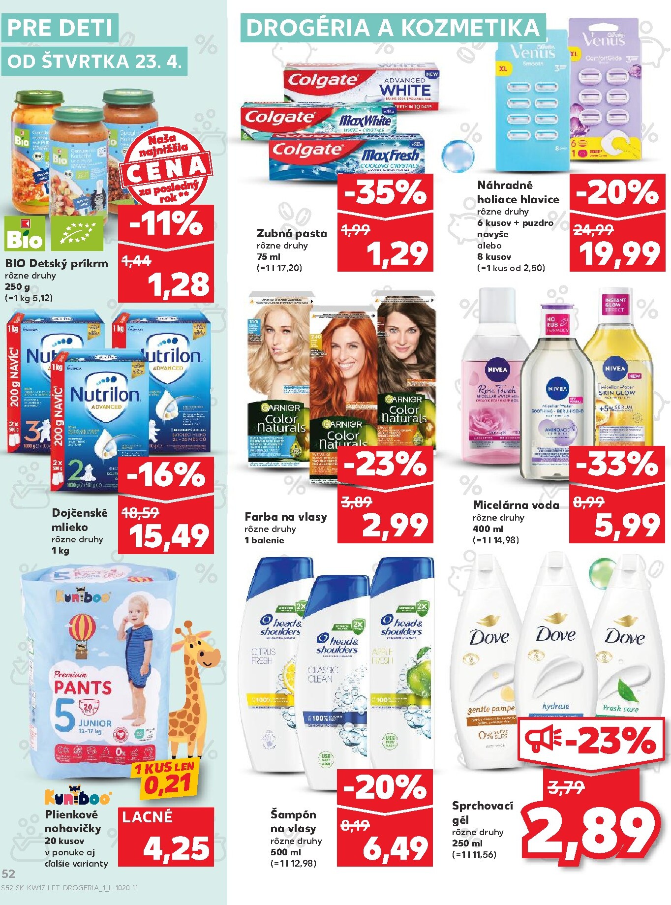 kaufland - Nový leták Kaufland od štvrtka, 23.04.2026 do stredy, 29.04.2026 - page: 52