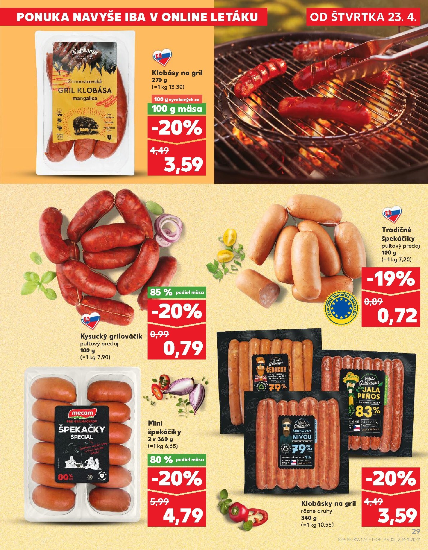 kaufland - Nový leták Kaufland od štvrtka, 23.04.2026 do stredy, 29.04.2026 - page: 29