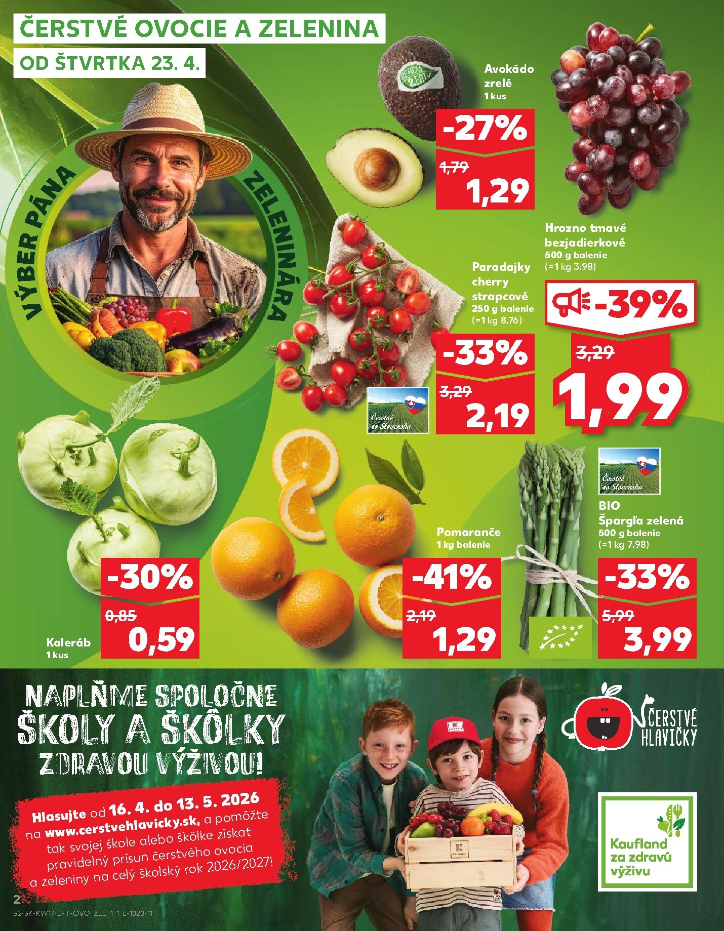 kaufland - Nový leták Kaufland od štvrtka, 23.04.2026 do stredy, 29.04.2026 - page: 2
