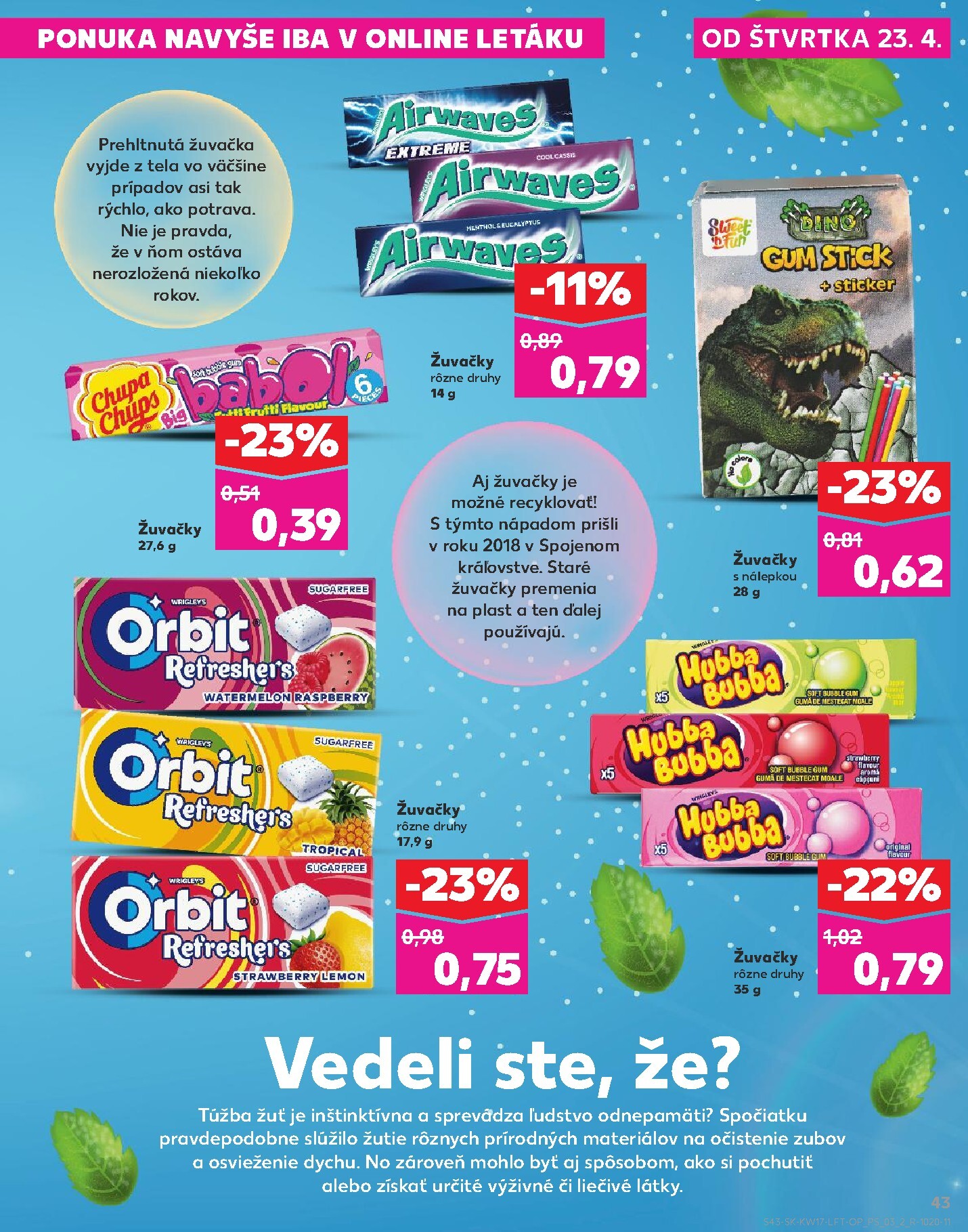 kaufland - Nový leták Kaufland od štvrtka, 23.04.2026 do stredy, 29.04.2026 - page: 43