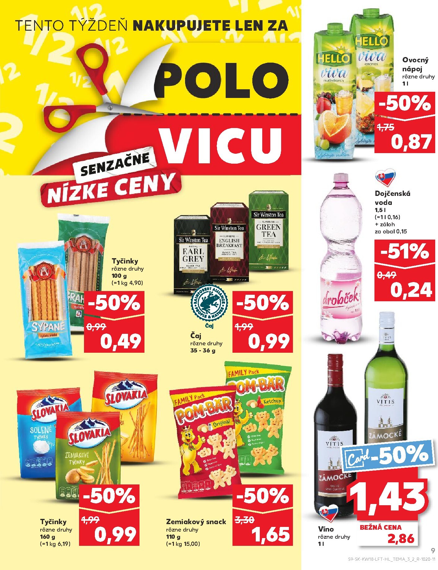 kaufland - Nový leták Kaufland od štvrtka, 30.04.2026 do stredy, 06.05.2026 - page: 9