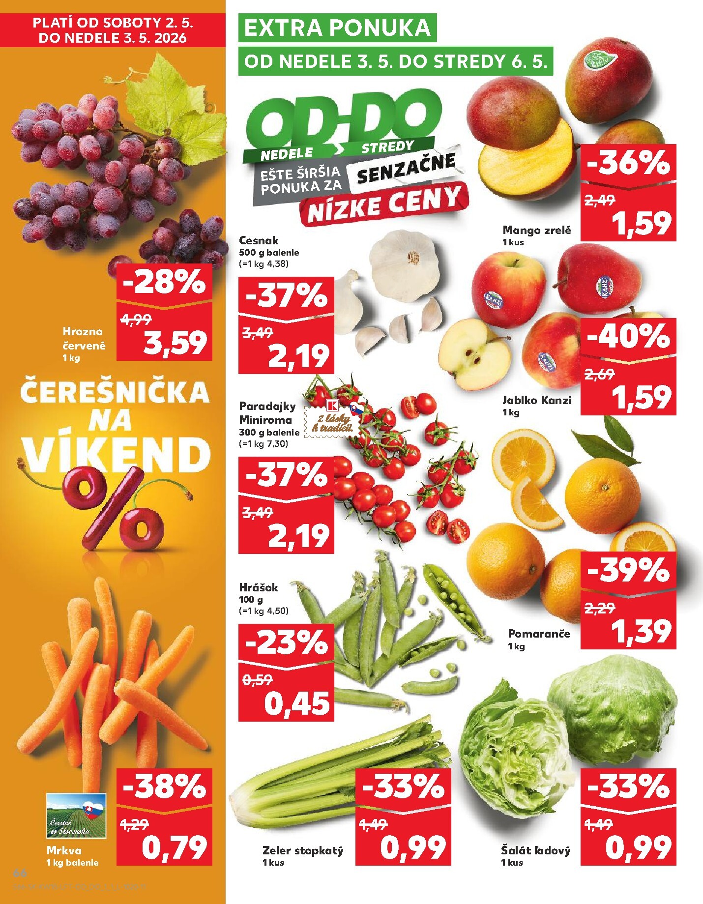 kaufland - Nový leták Kaufland od štvrtka, 30.04.2026 do stredy, 06.05.2026 - page: 66