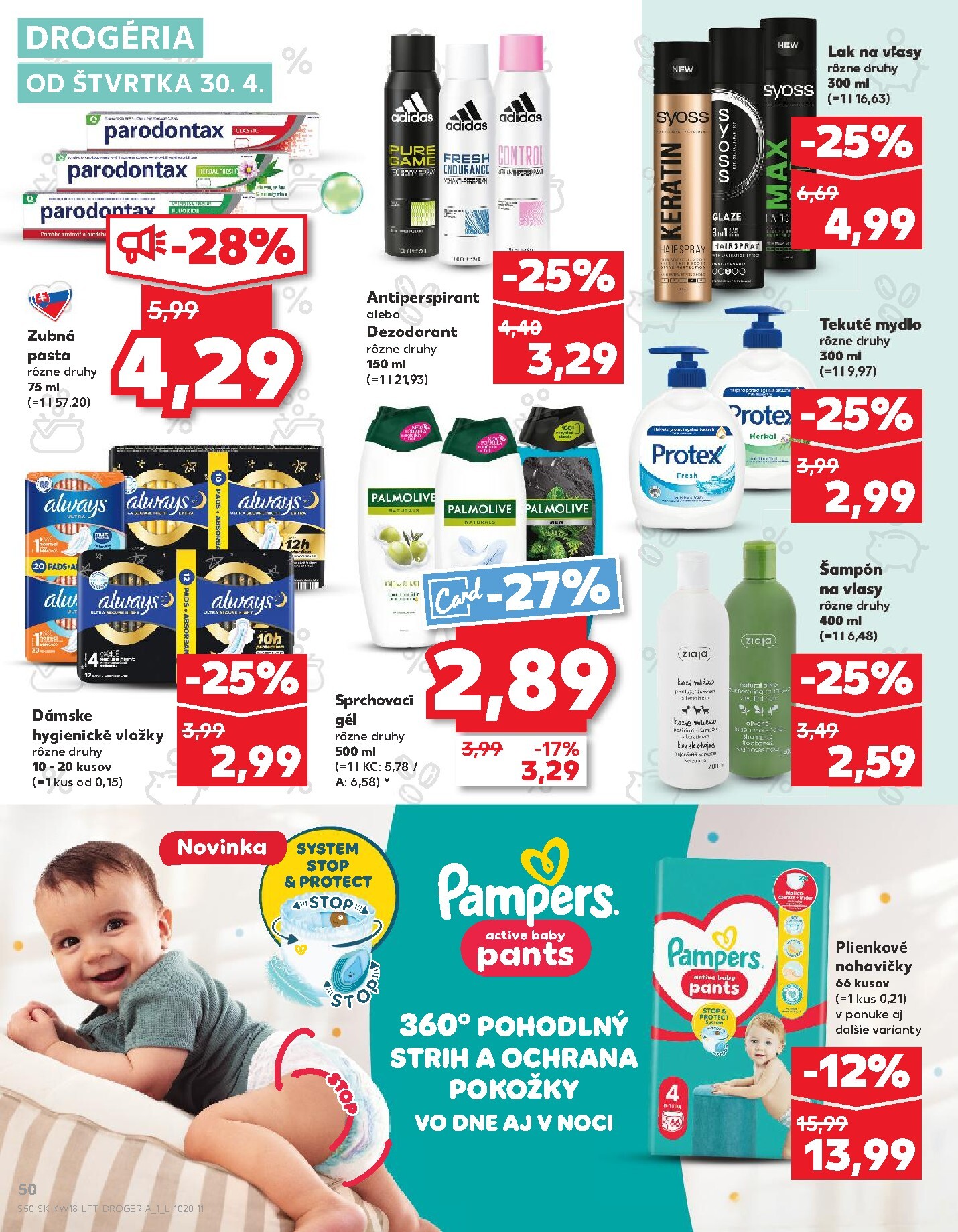 kaufland - Nový leták Kaufland od štvrtka, 30.04.2026 do stredy, 06.05.2026 - page: 50