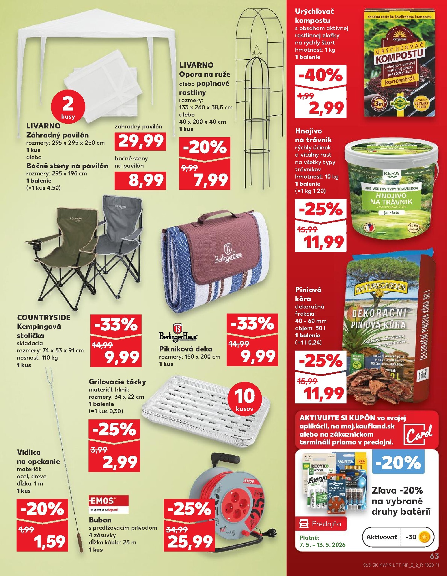 kaufland - Nový leták Kaufland od štvrtka, 07.05.2026 do stredy, 13.05.2026 - page: 63