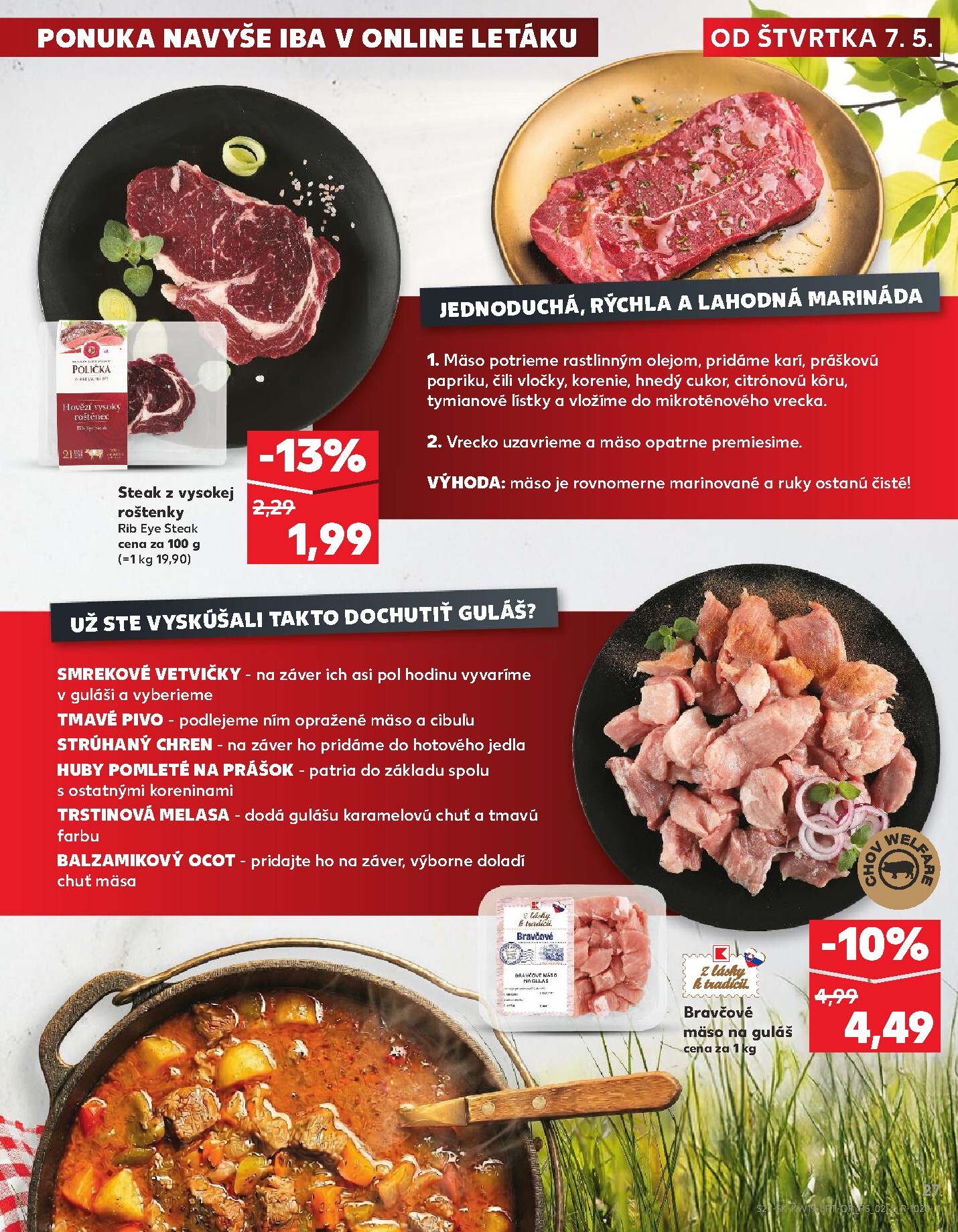 kaufland - Nový leták Kaufland od štvrtka, 07.05.2026 do stredy, 13.05.2026 - page: 27