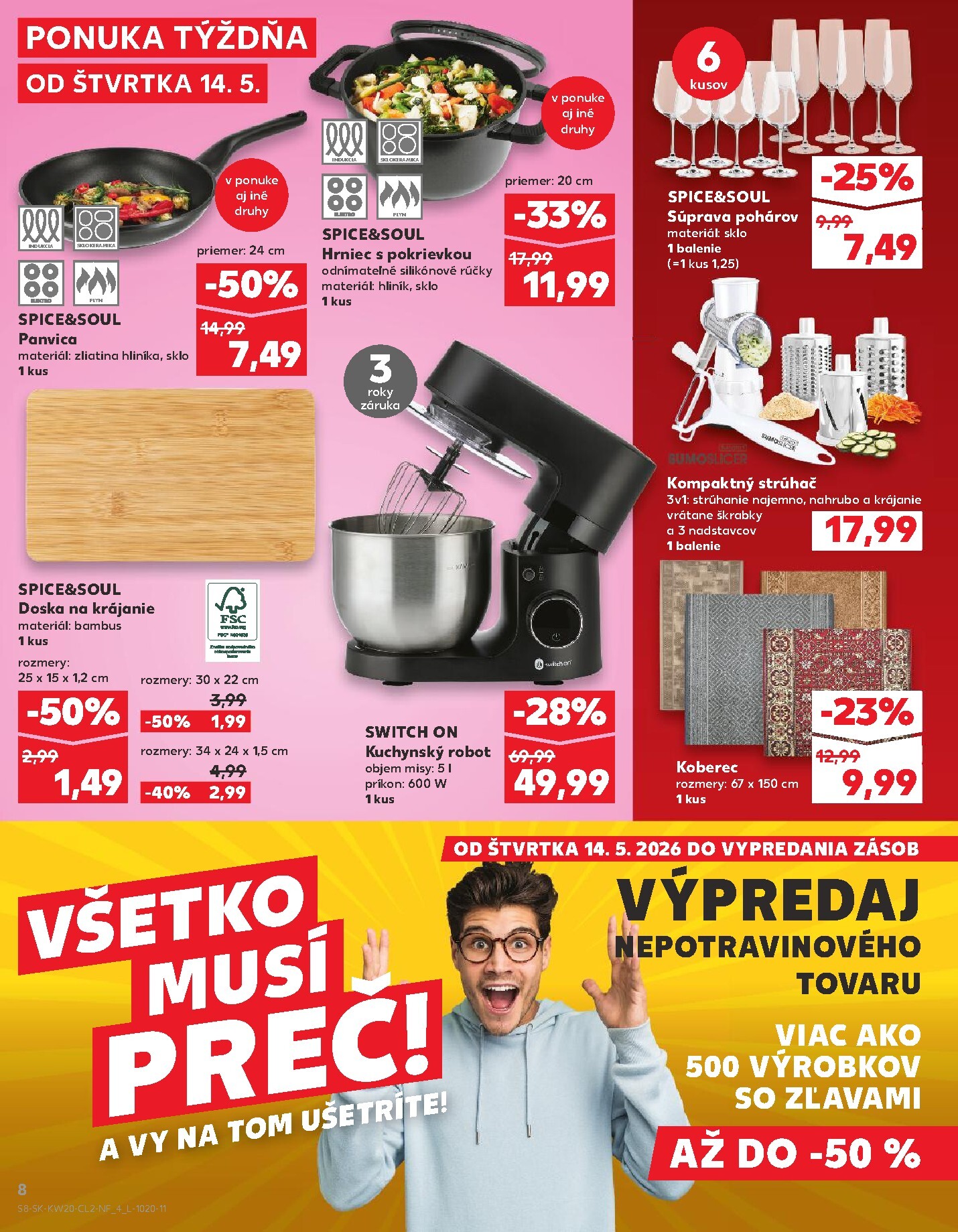 kaufland - Nový leták Kaufland - Ponuka týždňa od štvrtka, 14.05.2026 do stredy, 20.05.2026 - page: 8