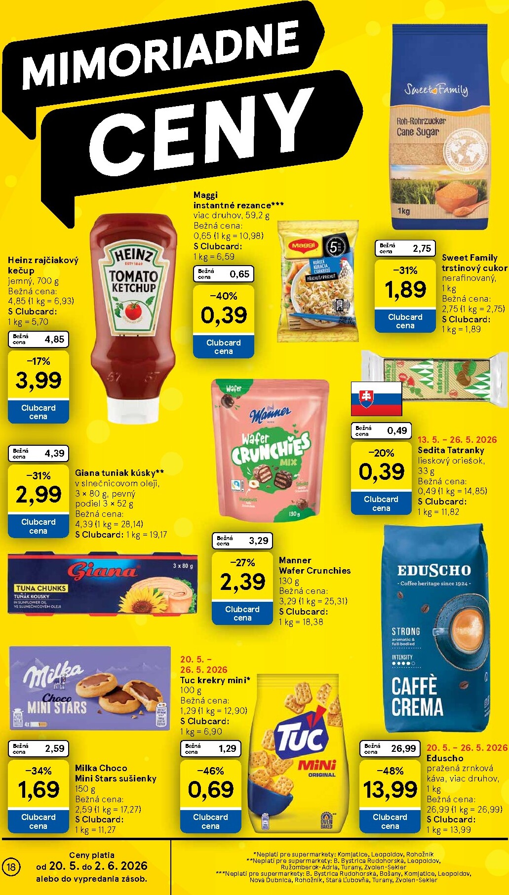 tesco - Nový Tesco supermarket leták od stredy, 20.05.2026 do utorka, 26.05.2026 - page: 18