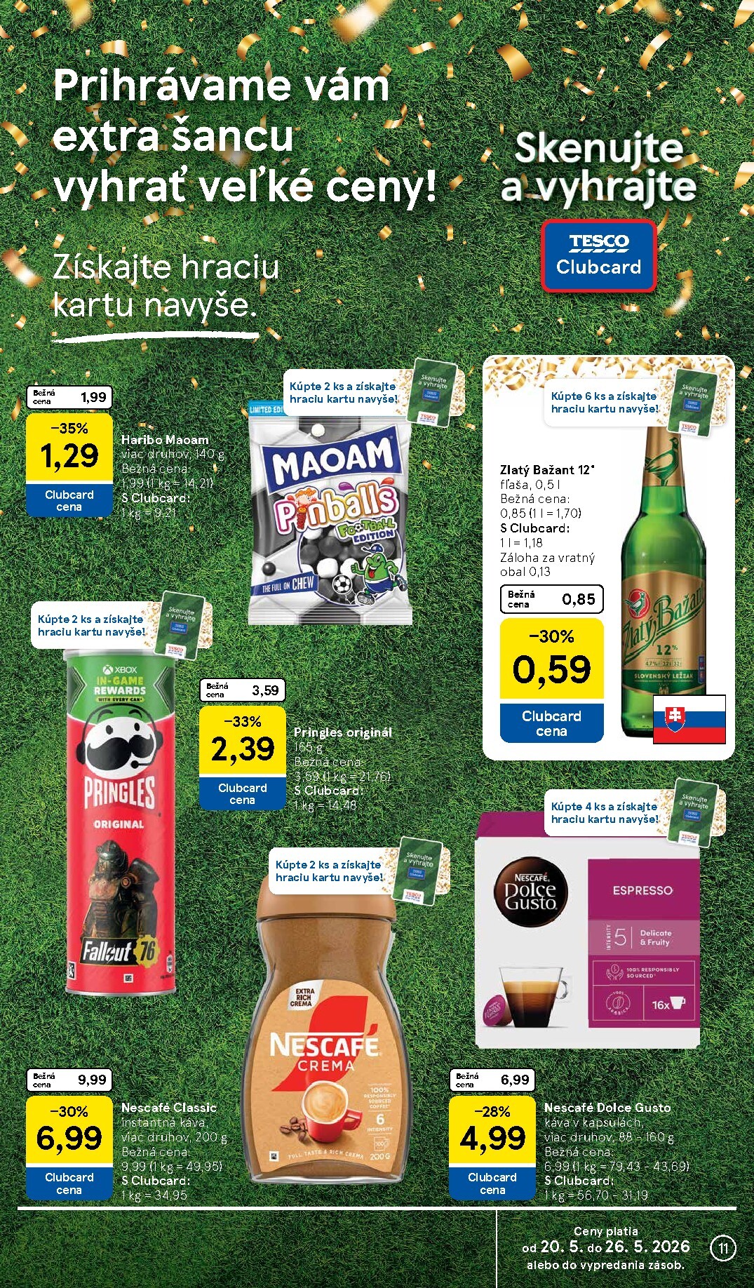 tesco - Nový Tesco supermarket leták od stredy, 20.05.2026 do utorka, 26.05.2026 - page: 11