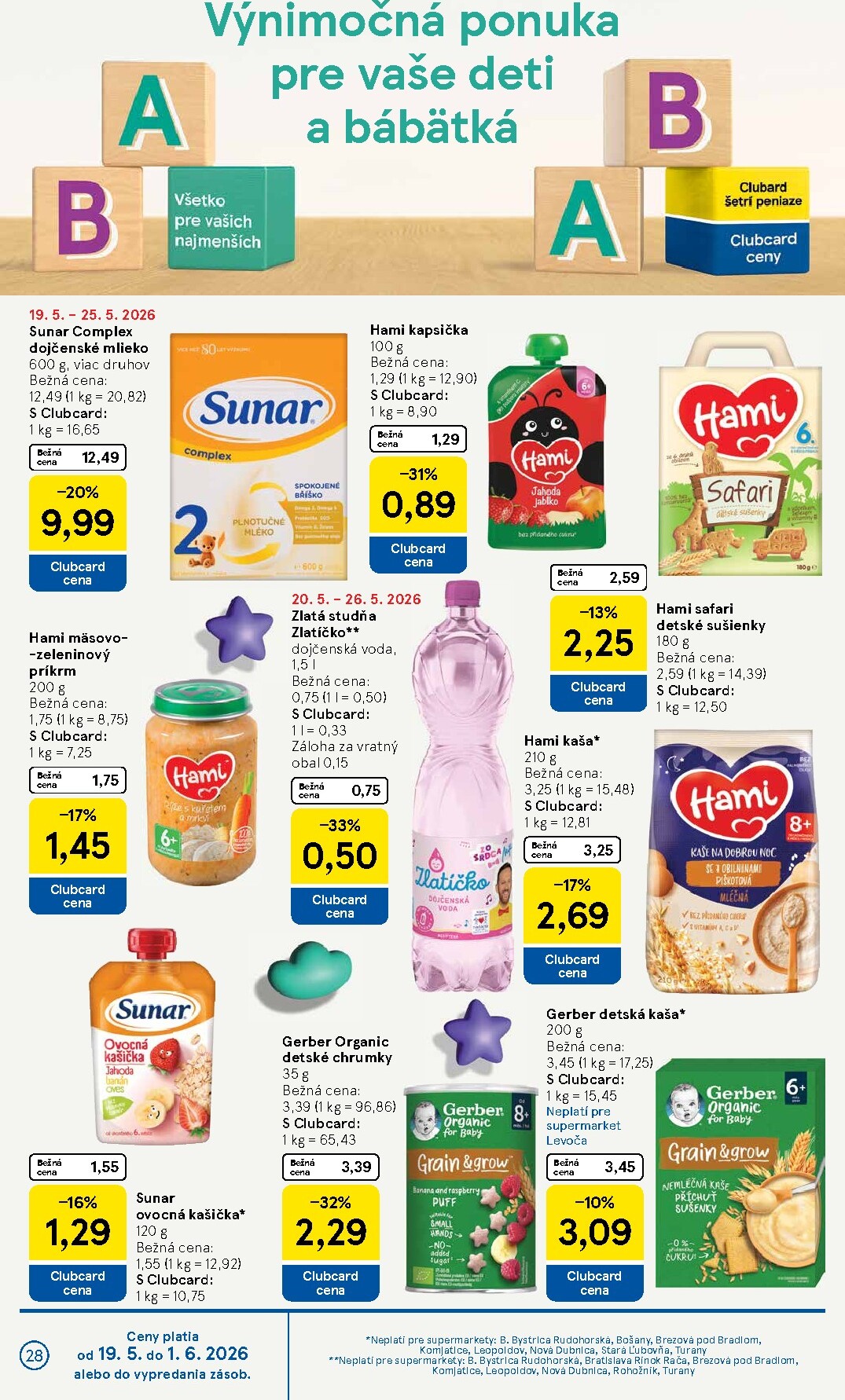 tesco - Nový Tesco supermarket leták od stredy, 20.05.2026 do utorka, 26.05.2026 - page: 28