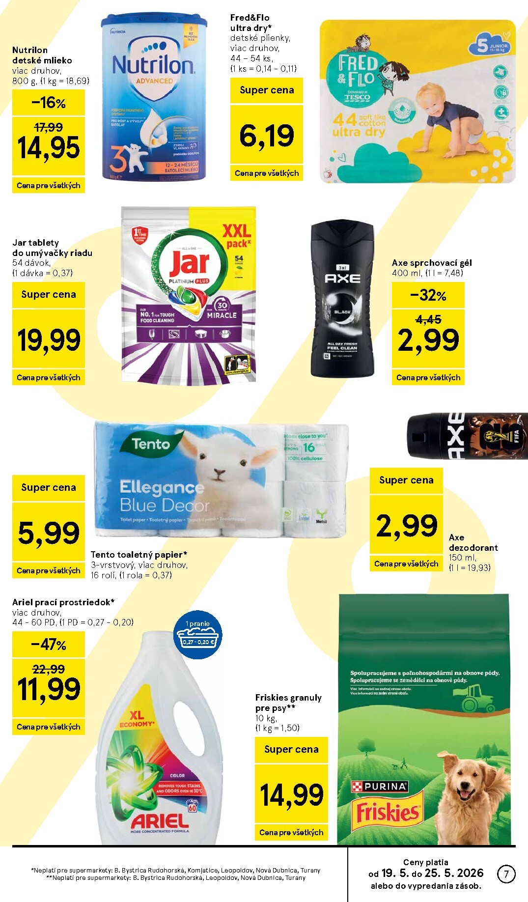 tesco - Nový Tesco supermarket leták od stredy, 20.05.2026 do utorka, 26.05.2026 - page: 7