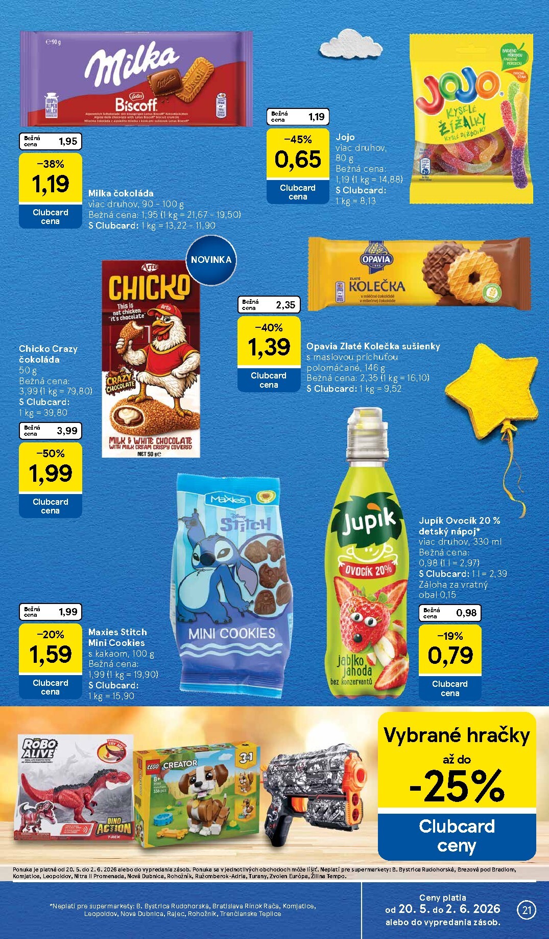 tesco - Nový Tesco supermarket leták od stredy, 20.05.2026 do utorka, 26.05.2026 - page: 21
