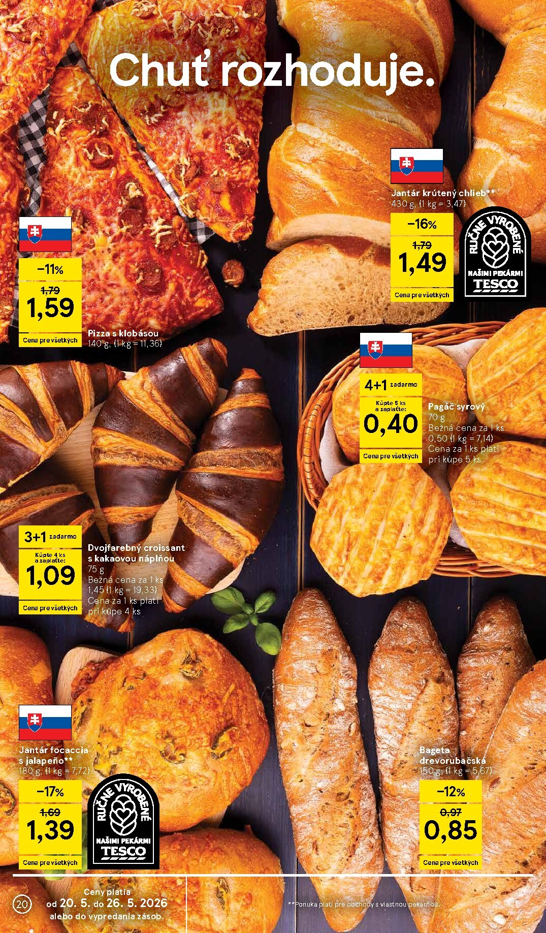 tesco - Nový Tesco leták od stredy, 20.05.2026 do utorka, 26.05.2026 - page: 20