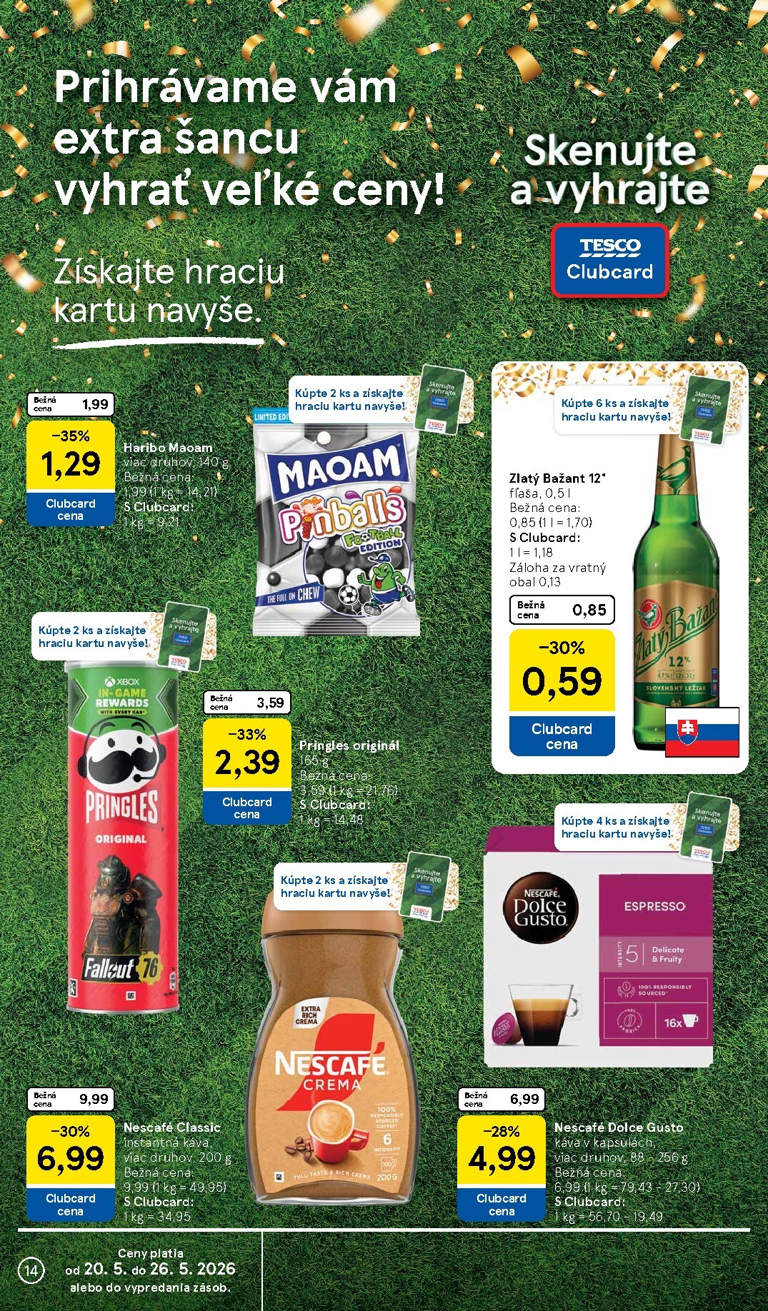 tesco - Nový Tesco leták od stredy, 20.05.2026 do utorka, 26.05.2026 - page: 14