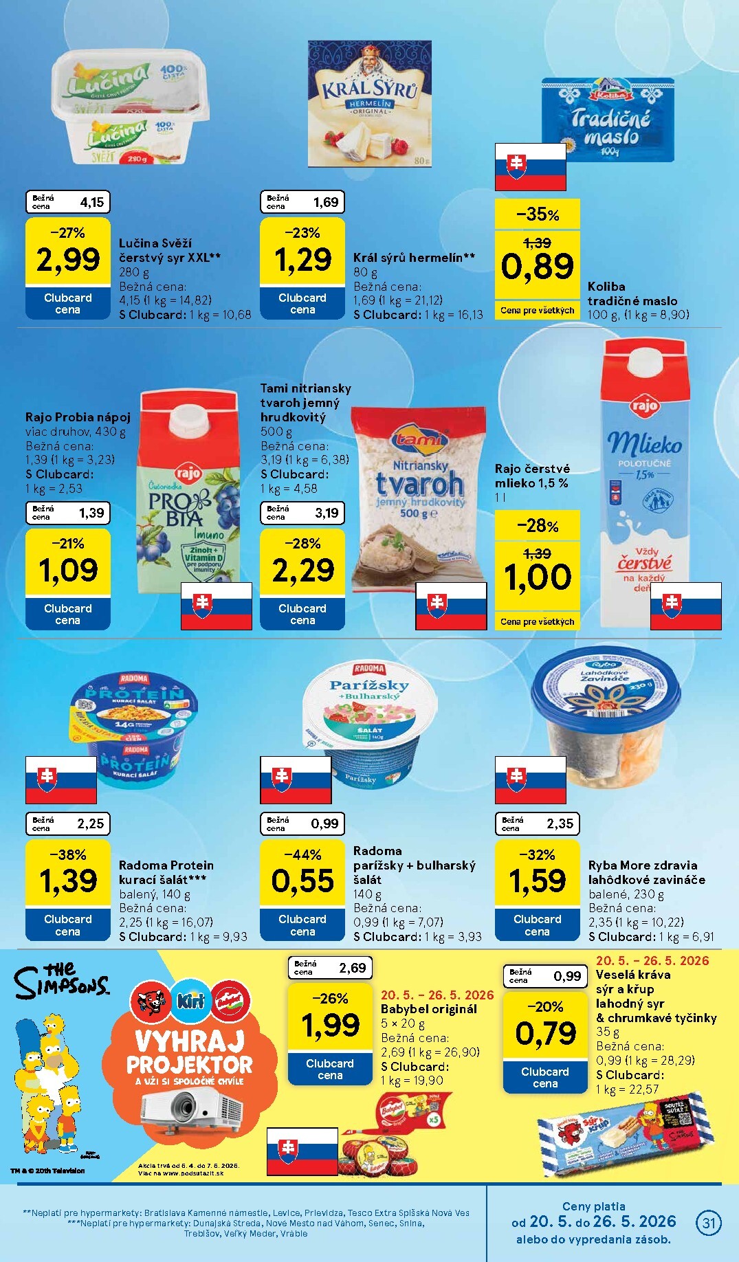 tesco - Nový Tesco leták od stredy, 20.05.2026 do utorka, 26.05.2026 - page: 31