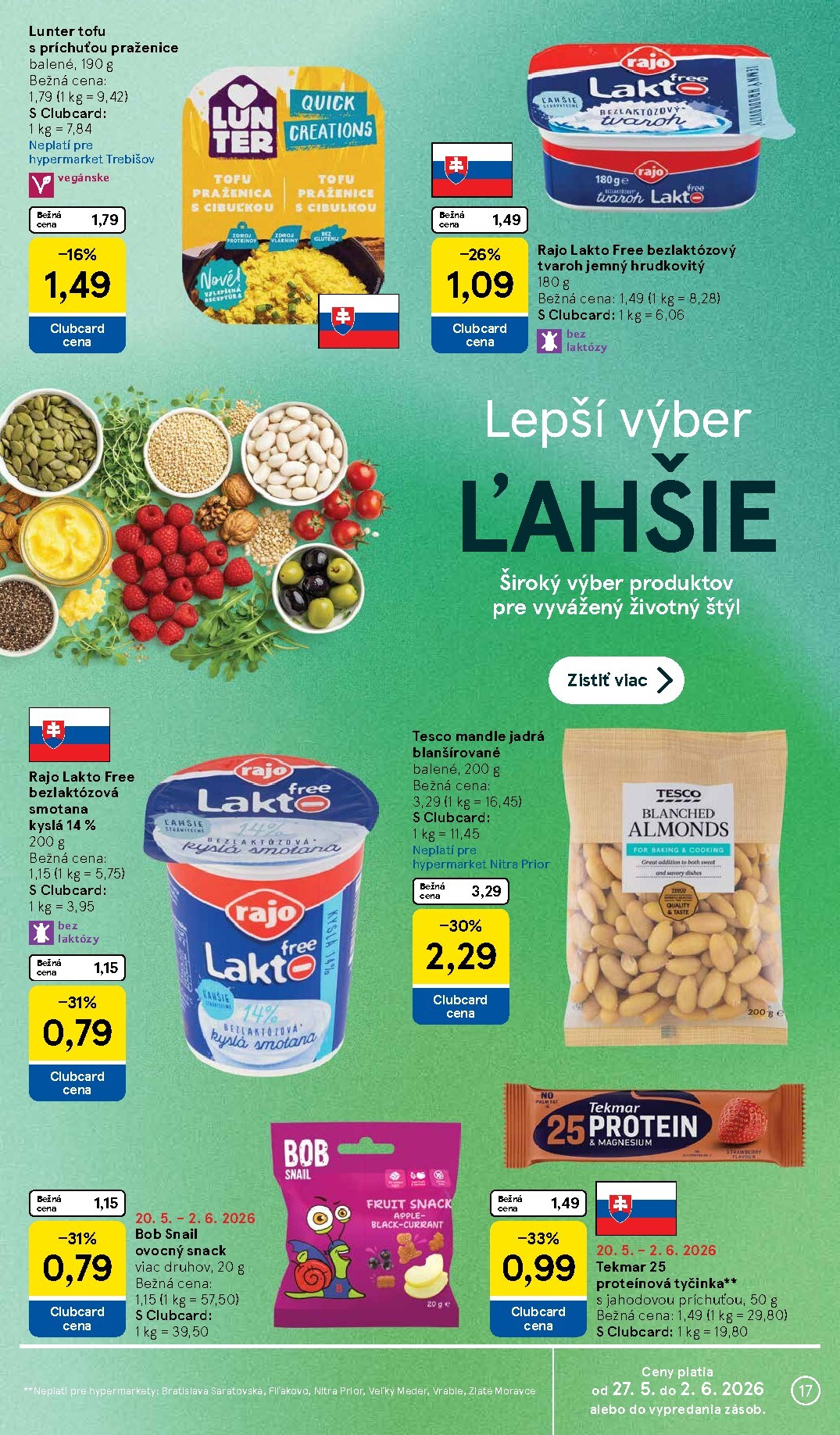 tesco - Nový Tesco leták od stredy, 27.05.2026 do utorka, 02.06.2026 - page: 17