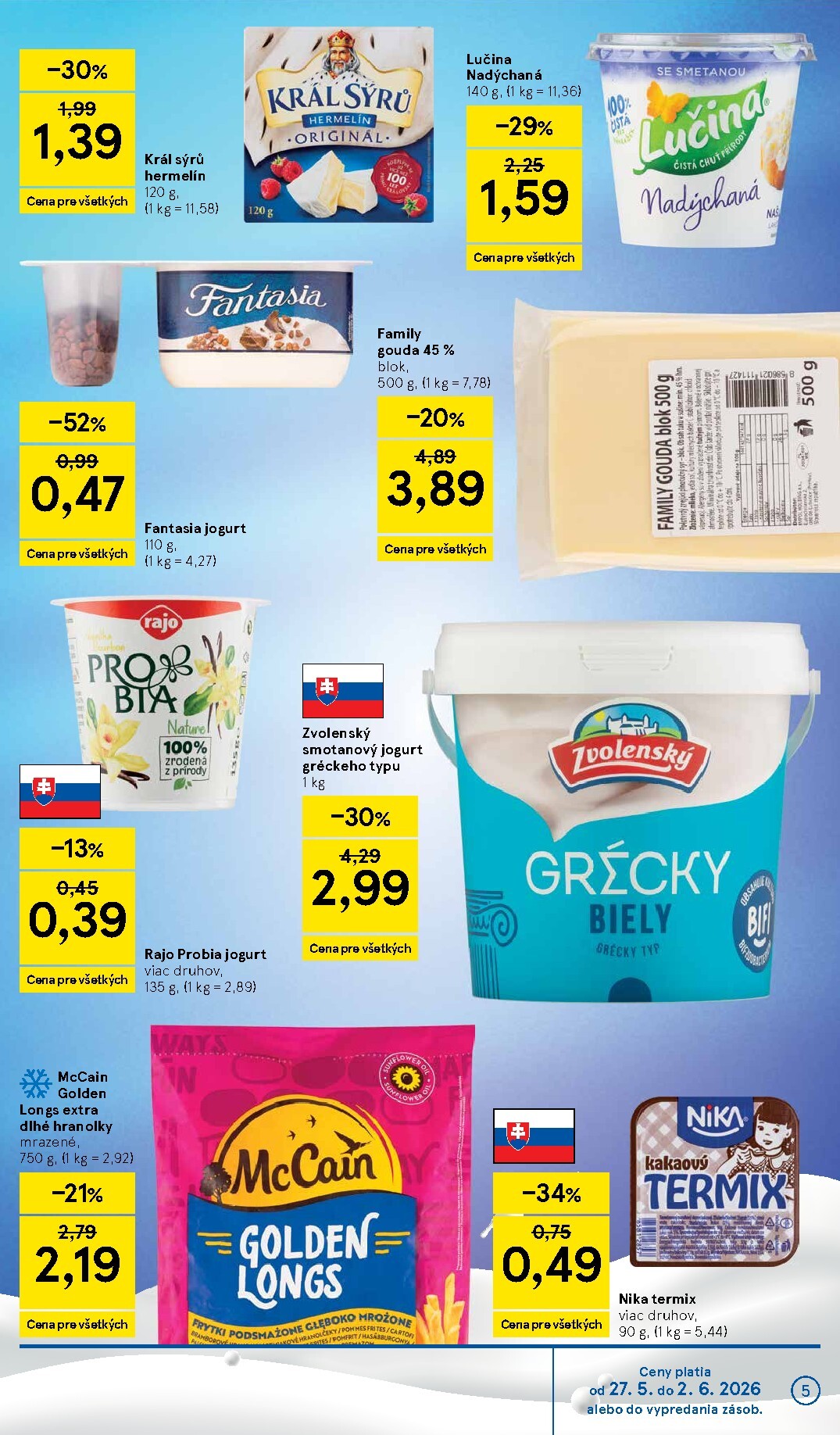 tesco - Nový Tesco supermarket leták od stredy, 27.05.2026 do utorka, 02.06.2026 - page: 5