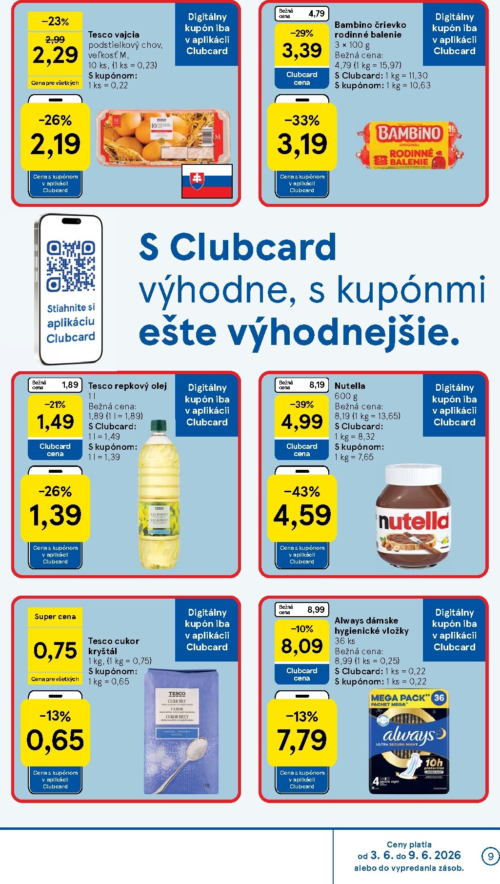 tesco - Nový Tesco supermarket leták od stredy, 03.06.2026 do utorka, 09.06.2026 - page: 9