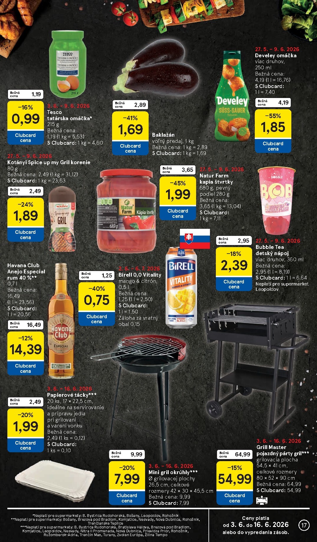 tesco - Nový Tesco supermarket leták od stredy, 03.06.2026 do utorka, 09.06.2026 - page: 17