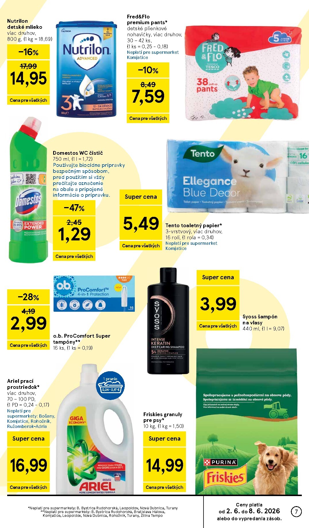tesco - Nový Tesco supermarket leták od stredy, 03.06.2026 do utorka, 09.06.2026 - page: 7