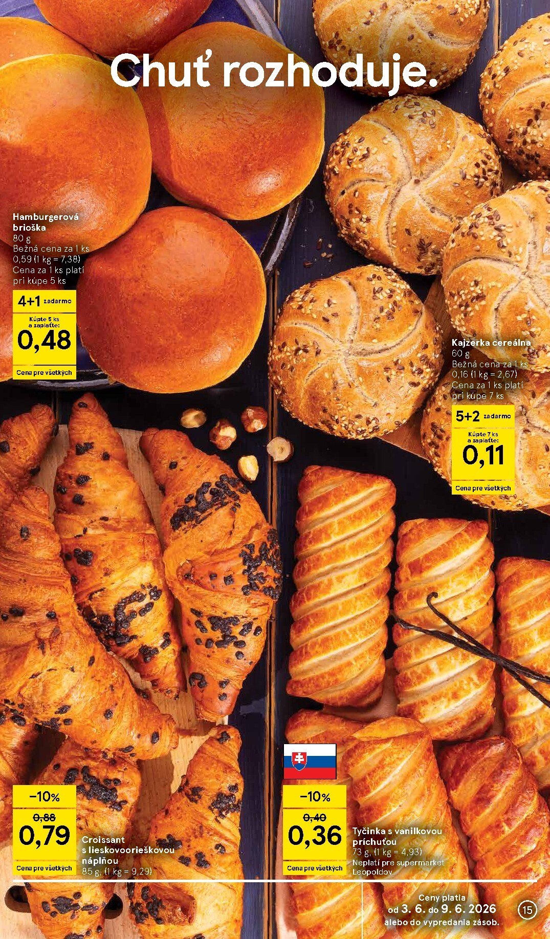 tesco - Nový Tesco supermarket leták od stredy, 03.06.2026 do utorka, 09.06.2026 - page: 15