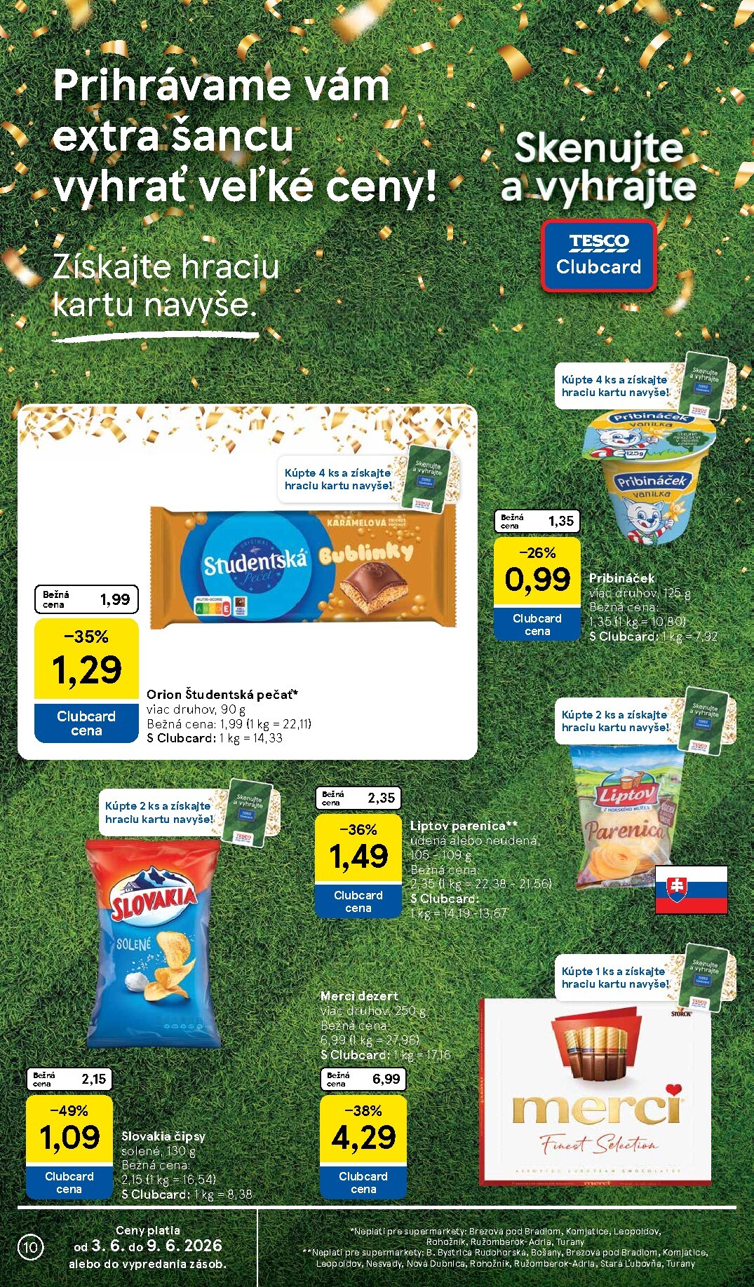 tesco - Nový Tesco supermarket leták od stredy, 03.06.2026 do utorka, 09.06.2026 - page: 10