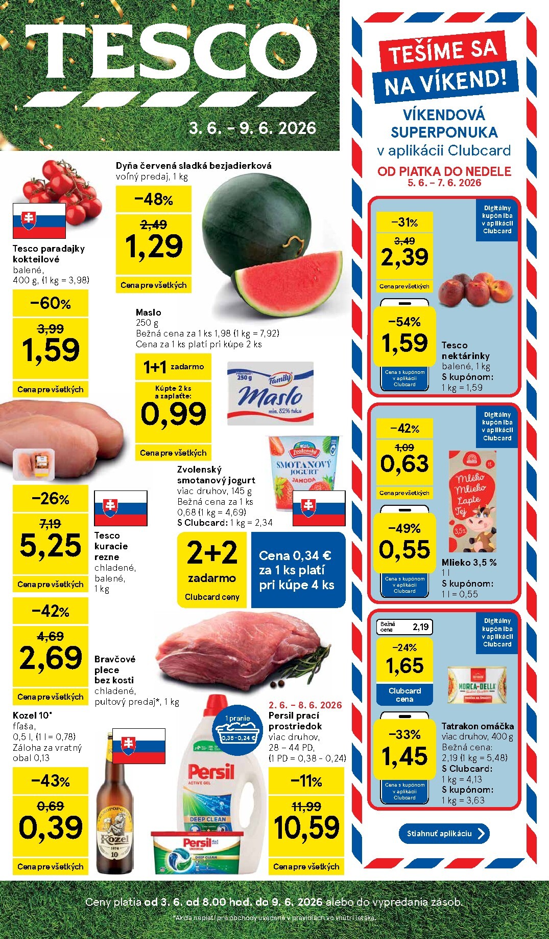 tesco - Nový Tesco leták od stredy, 03.06.2026 do utorka, 09.06.2026