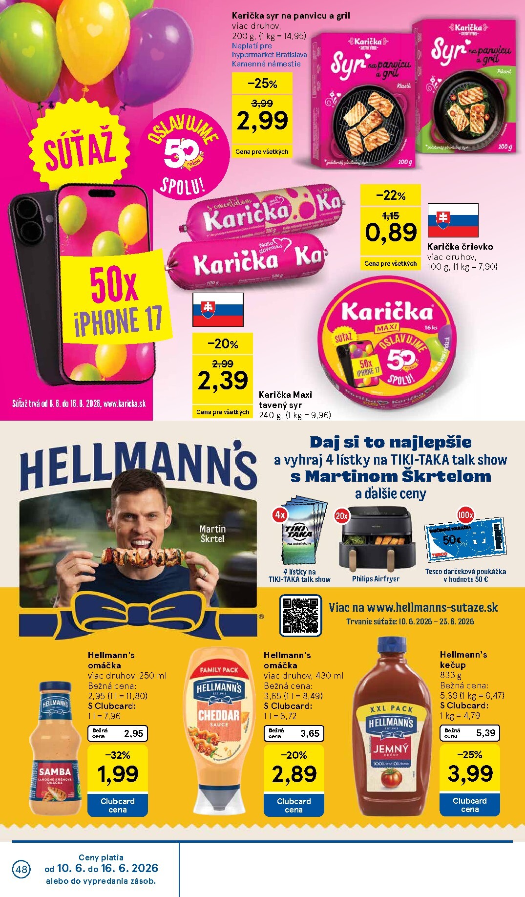 tesco - Nový Tesco leták od stredy, 10.06.2026 do utorka, 16.06.2026 - page: 48