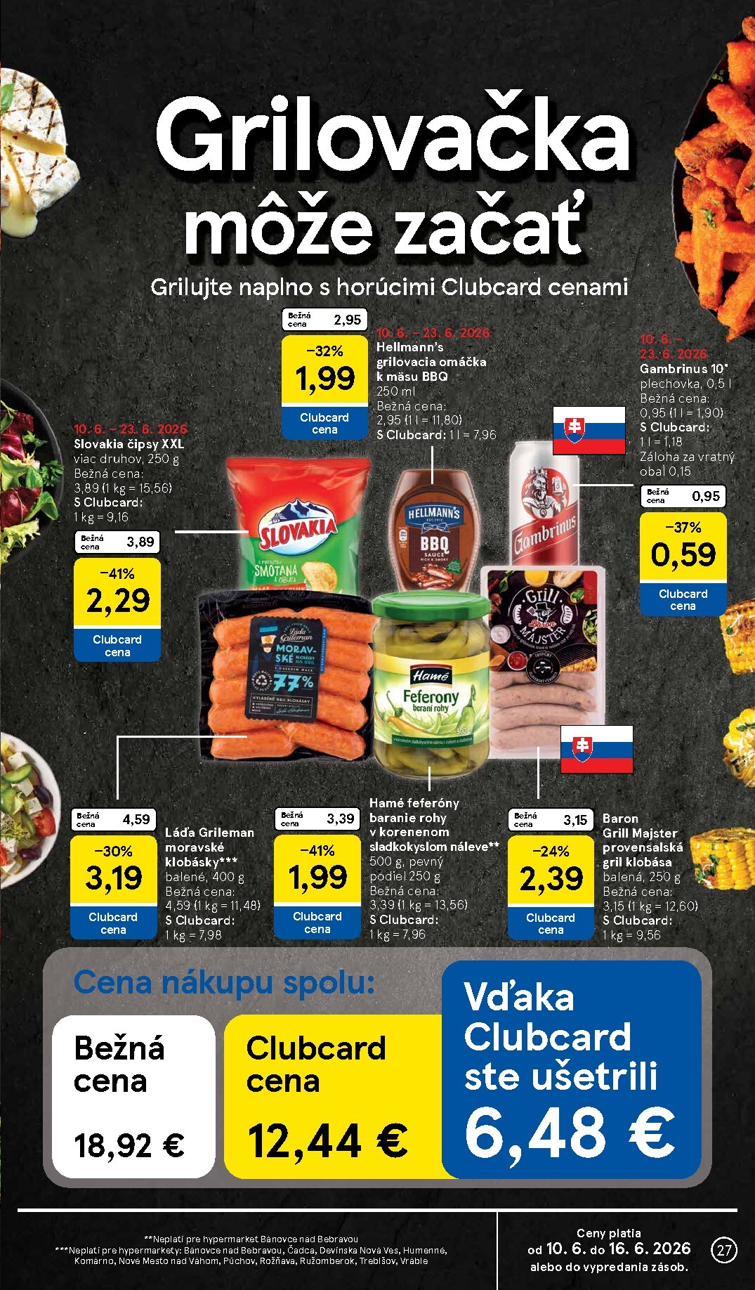 tesco - Nový Tesco leták od stredy, 10.06.2026 do utorka, 16.06.2026 - page: 27