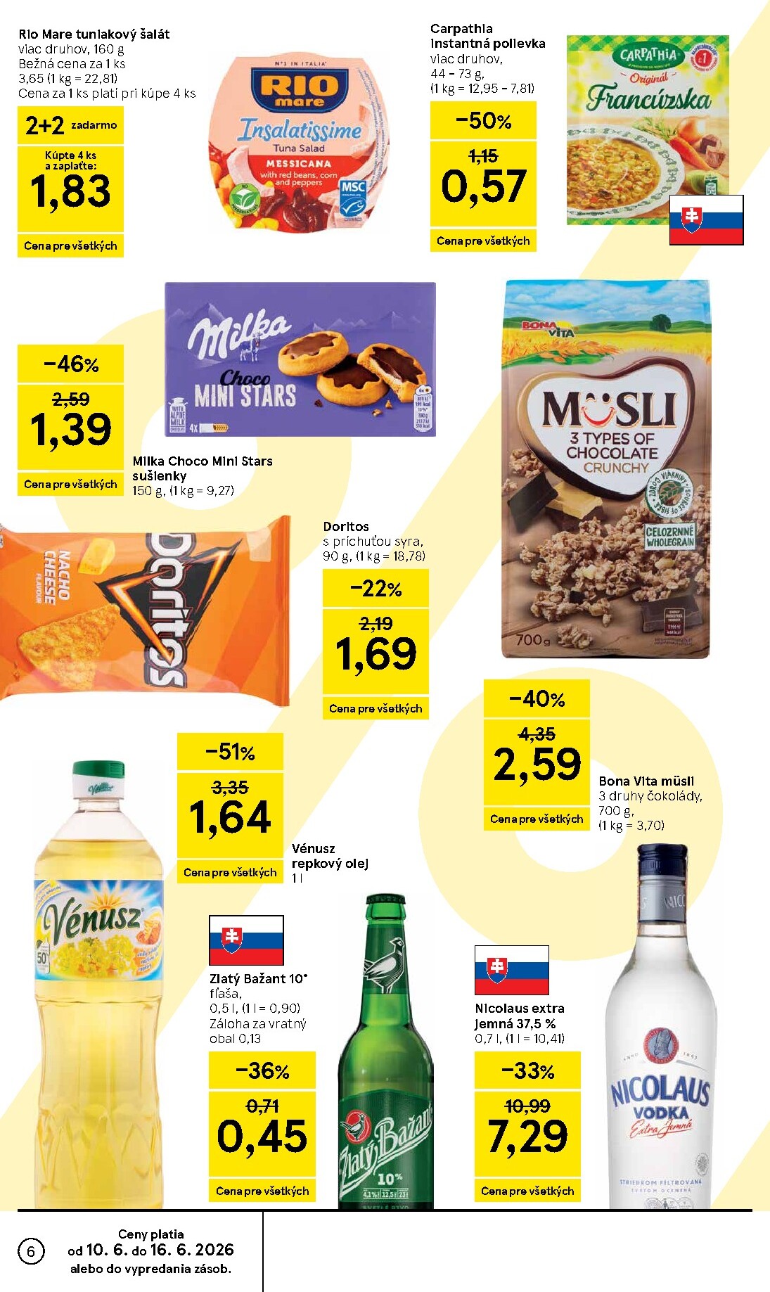 tesco - Nový Tesco supermarket leták od stredy, 10.06.2026 do utorka, 16.06.2026 - page: 6