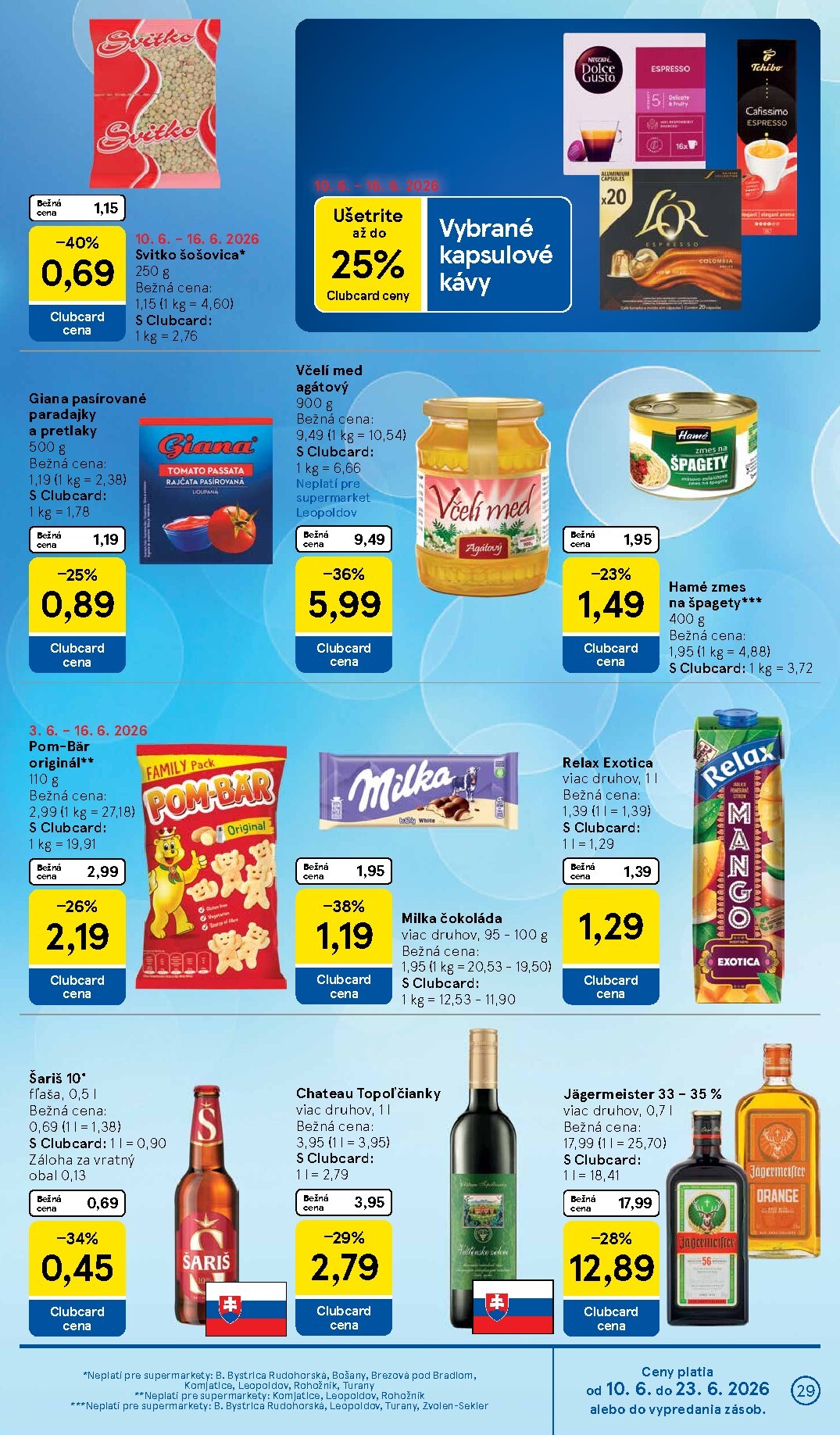 tesco - Nový Tesco supermarket leták od stredy, 10.06.2026 do utorka, 16.06.2026 - page: 29
