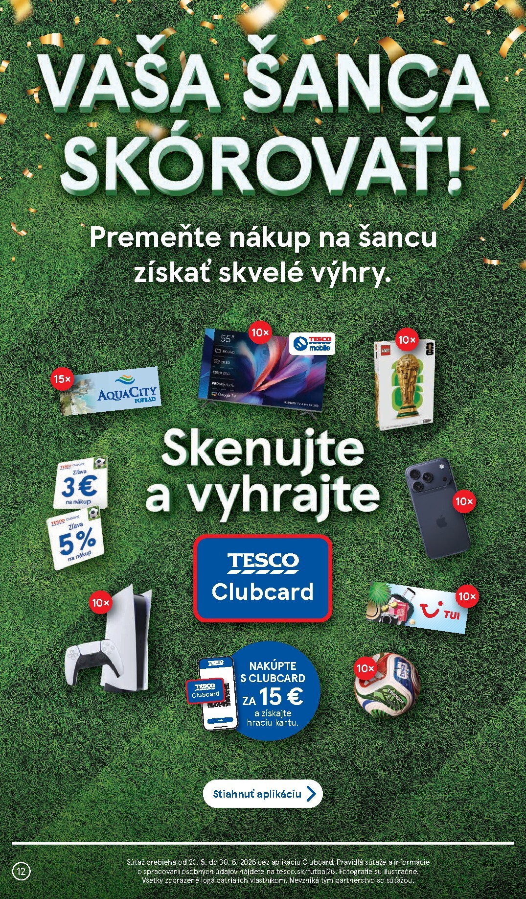 tesco - Nový Tesco supermarket leták od stredy, 10.06.2026 do utorka, 16.06.2026 - page: 12