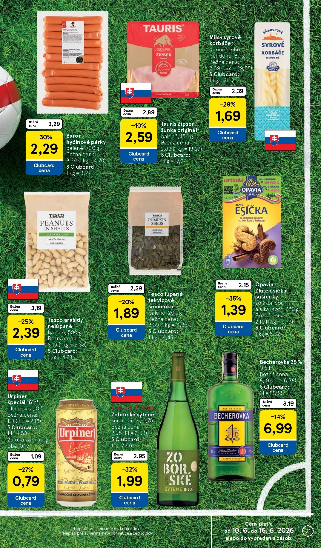 tesco - Nový Tesco supermarket leták od stredy, 10.06.2026 do utorka, 16.06.2026 - page: 21