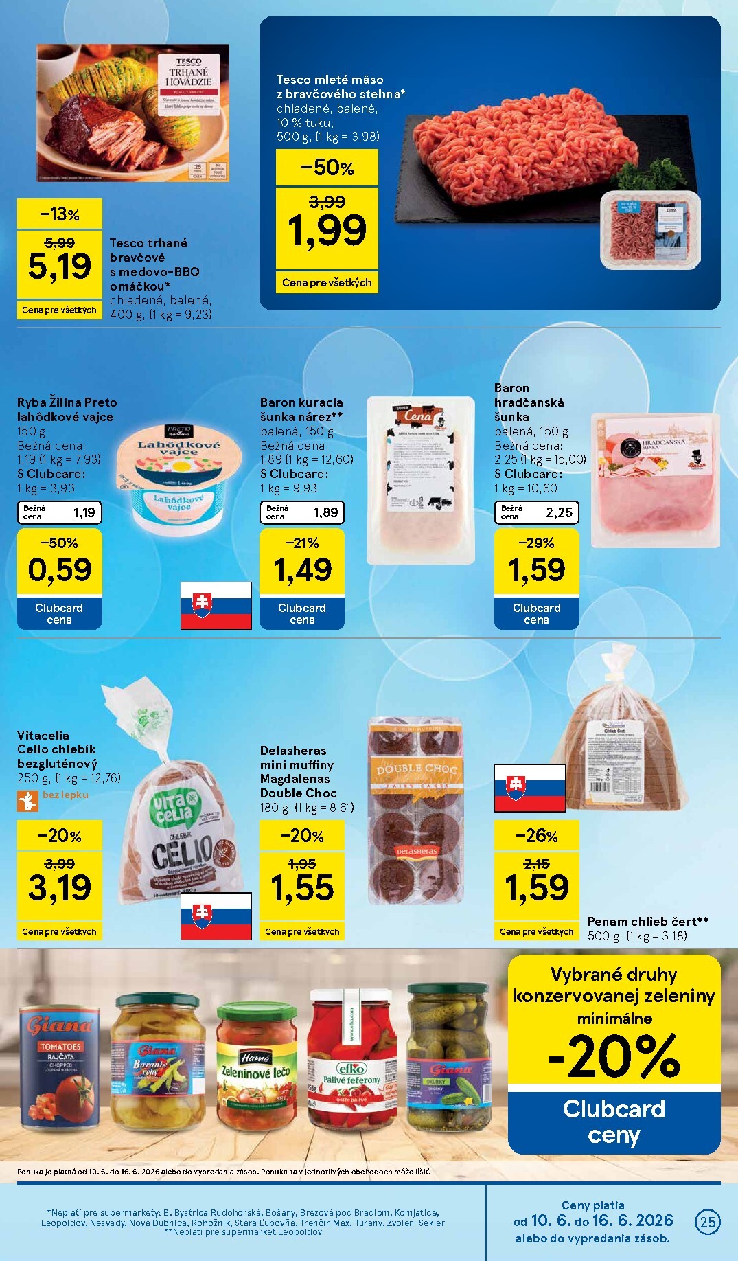 tesco - Nový Tesco supermarket leták od stredy, 10.06.2026 do utorka, 16.06.2026 - page: 25